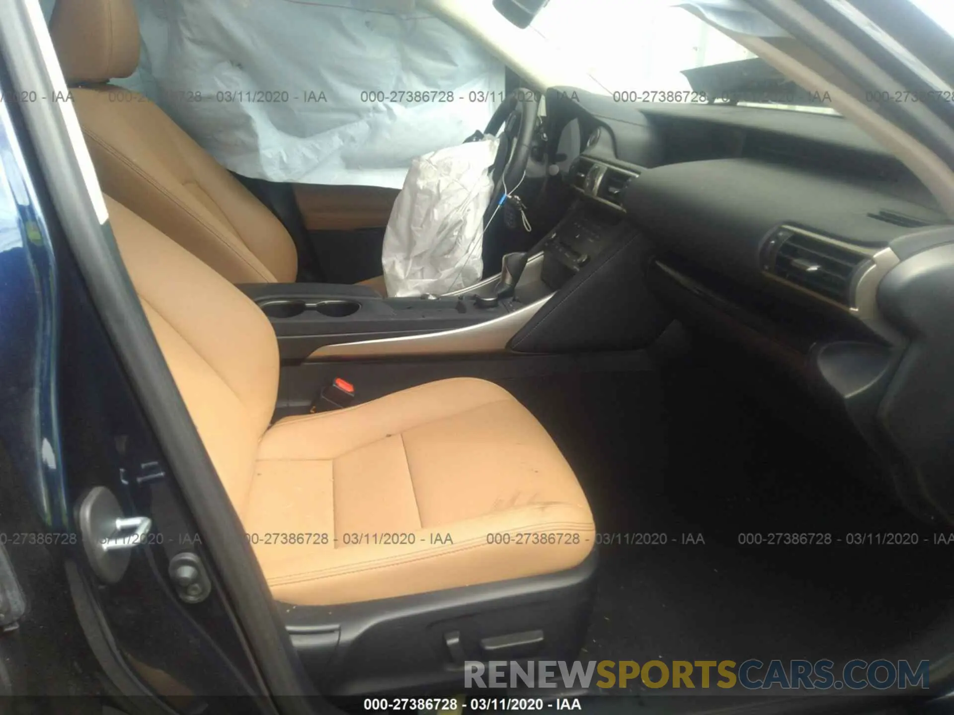 5 Photograph of a damaged car JTHBA1D22K5098914 LEXUS IS 2019