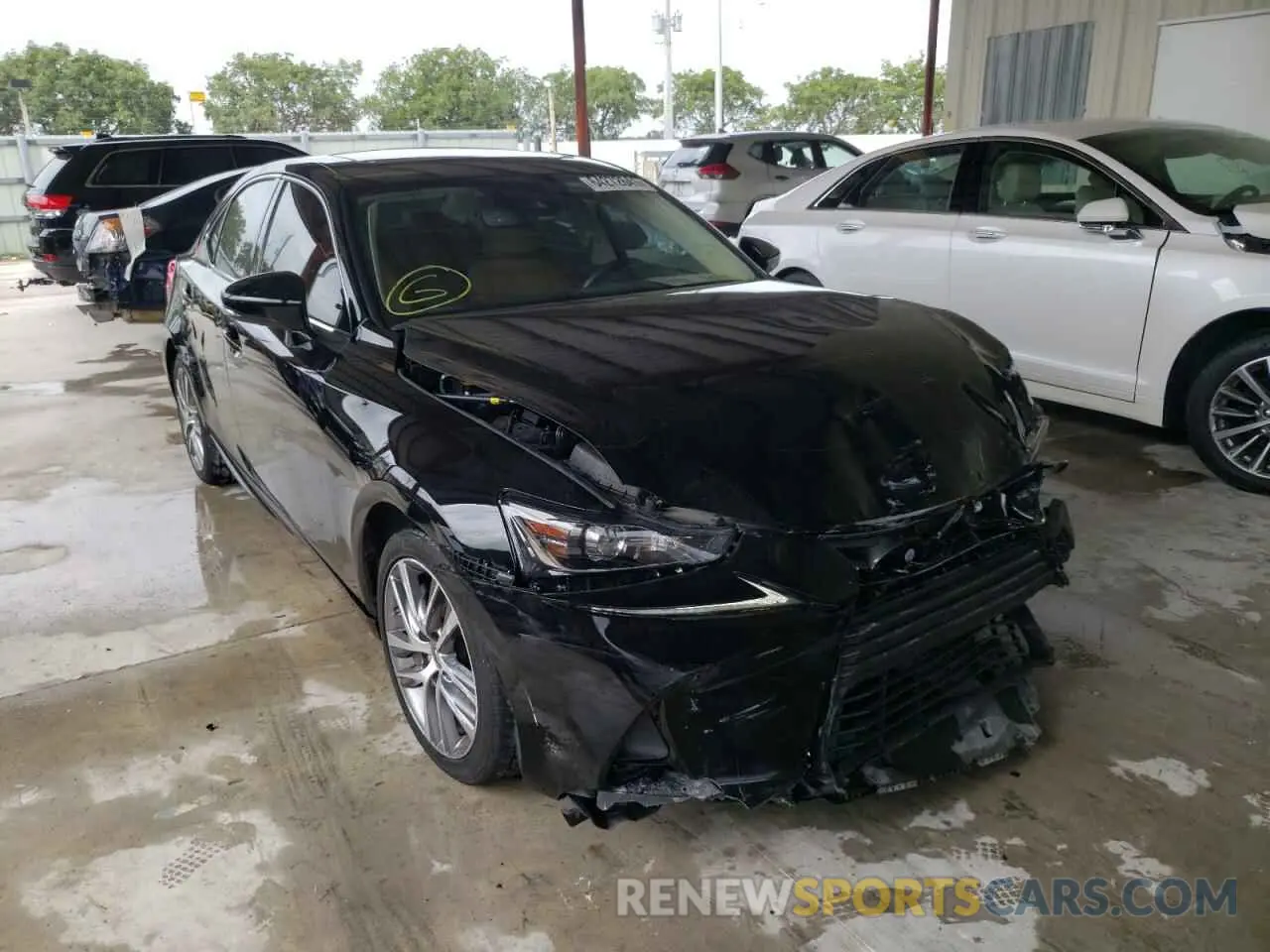 1 Photograph of a damaged car JTHBA1D23K5093821 LEXUS IS 2019