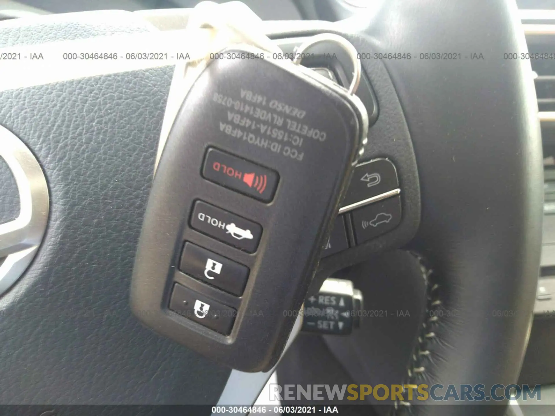11 Фотография поврежденного автомобиля JTHBA1D24K5098820 LEXUS IS 2019