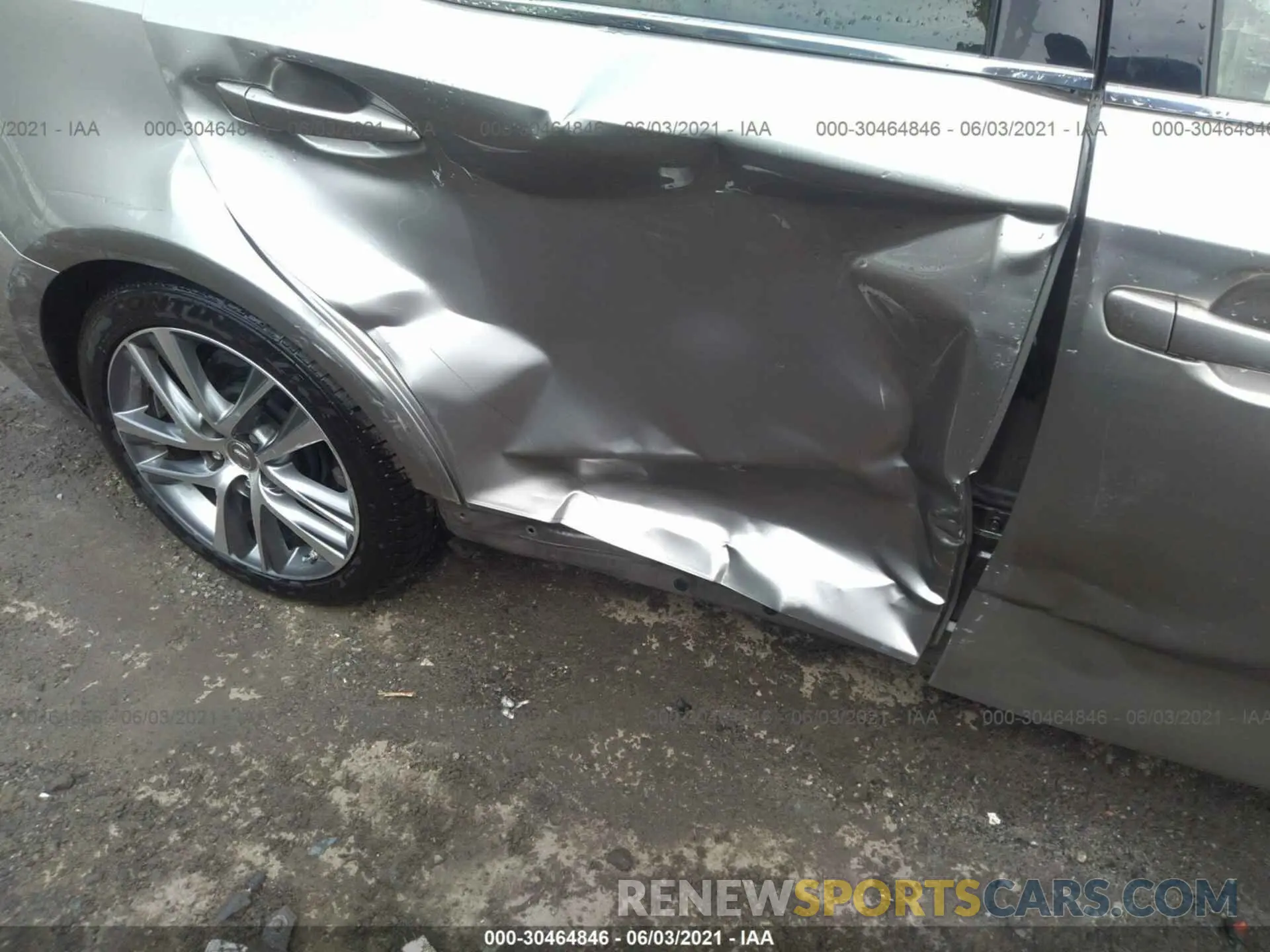 6 Фотография поврежденного автомобиля JTHBA1D24K5098820 LEXUS IS 2019