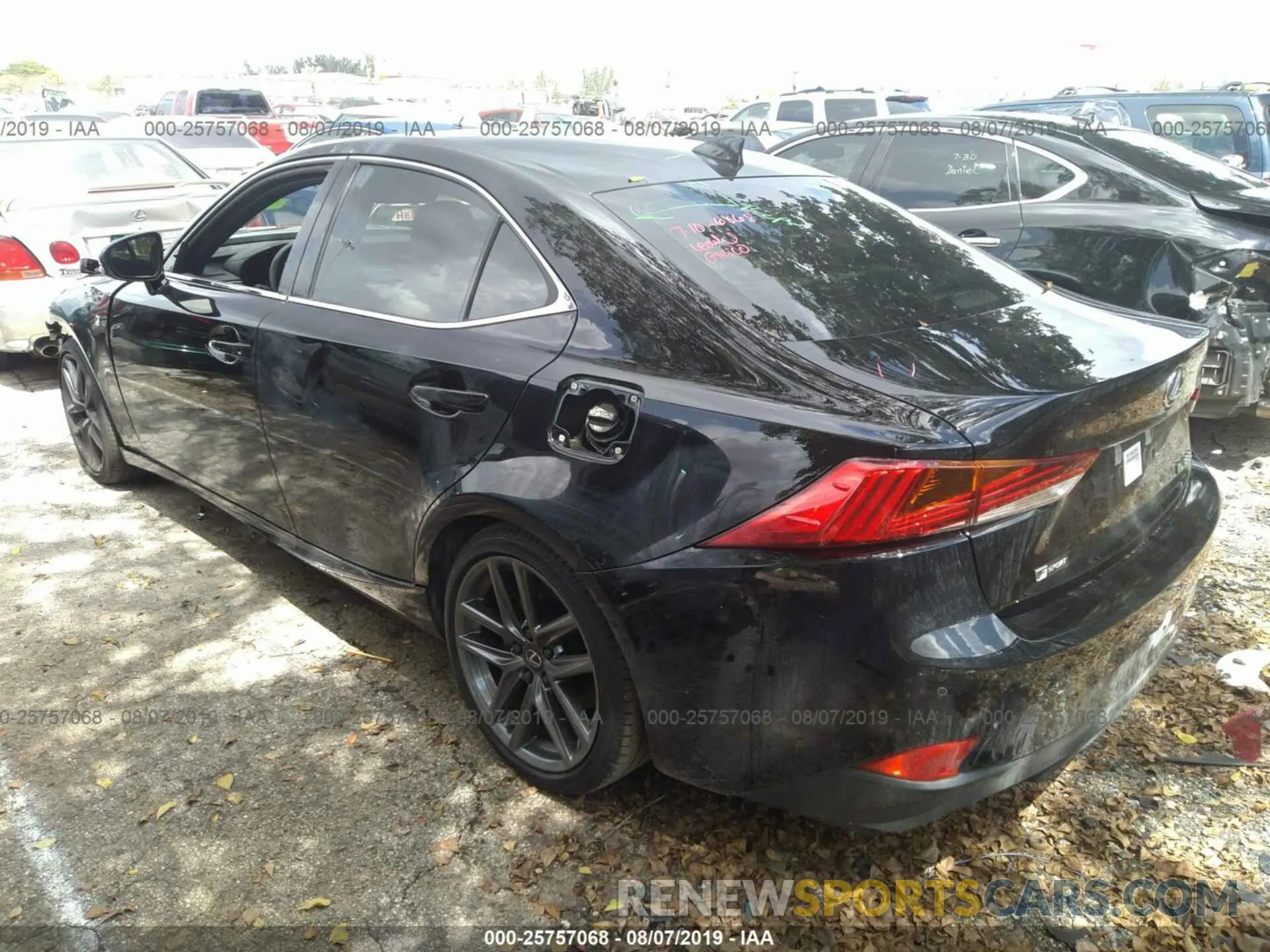 3 Photograph of a damaged car JTHBA1D25K5086238 LEXUS IS 2019