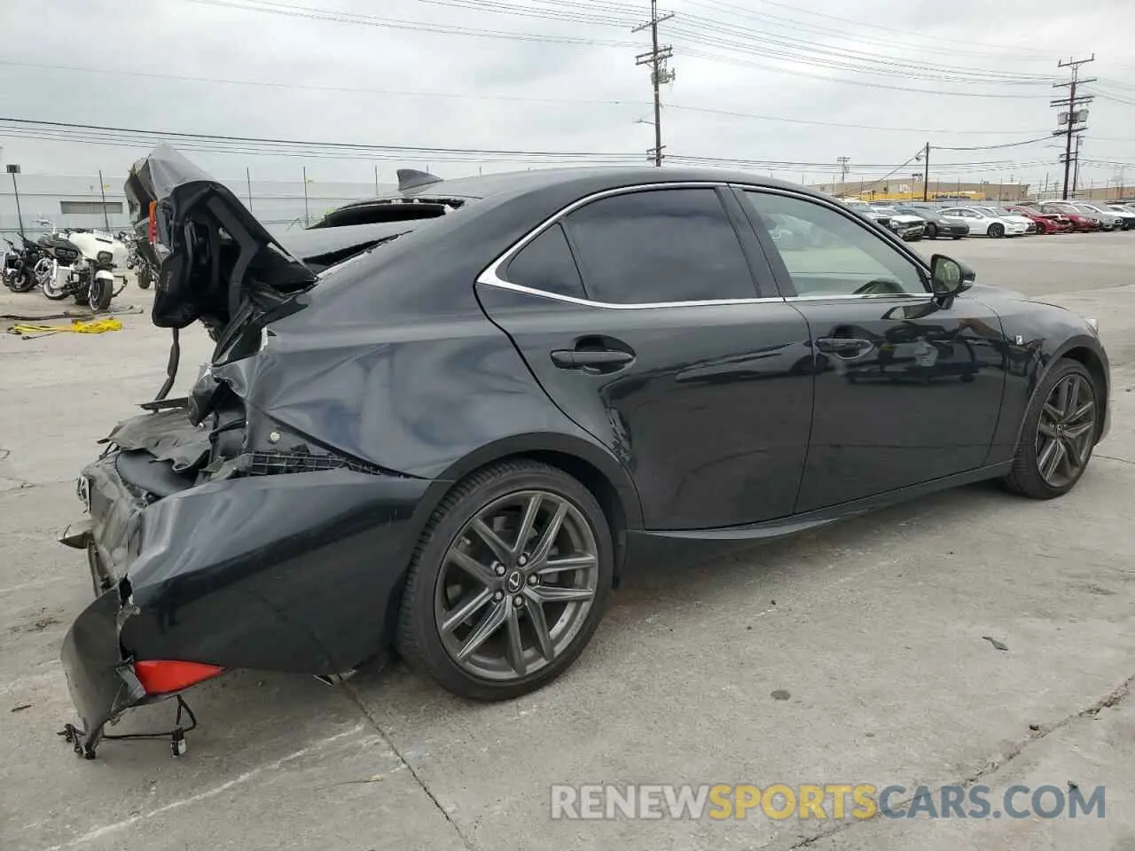 3 Фотография поврежденного автомобиля JTHBA1D25K5087678 LEXUS IS 2019