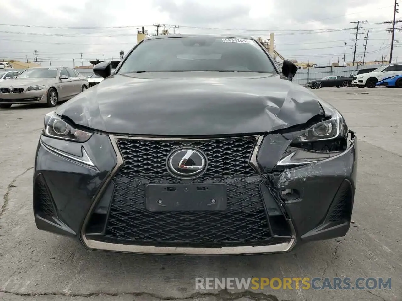 5 Фотография поврежденного автомобиля JTHBA1D25K5087678 LEXUS IS 2019