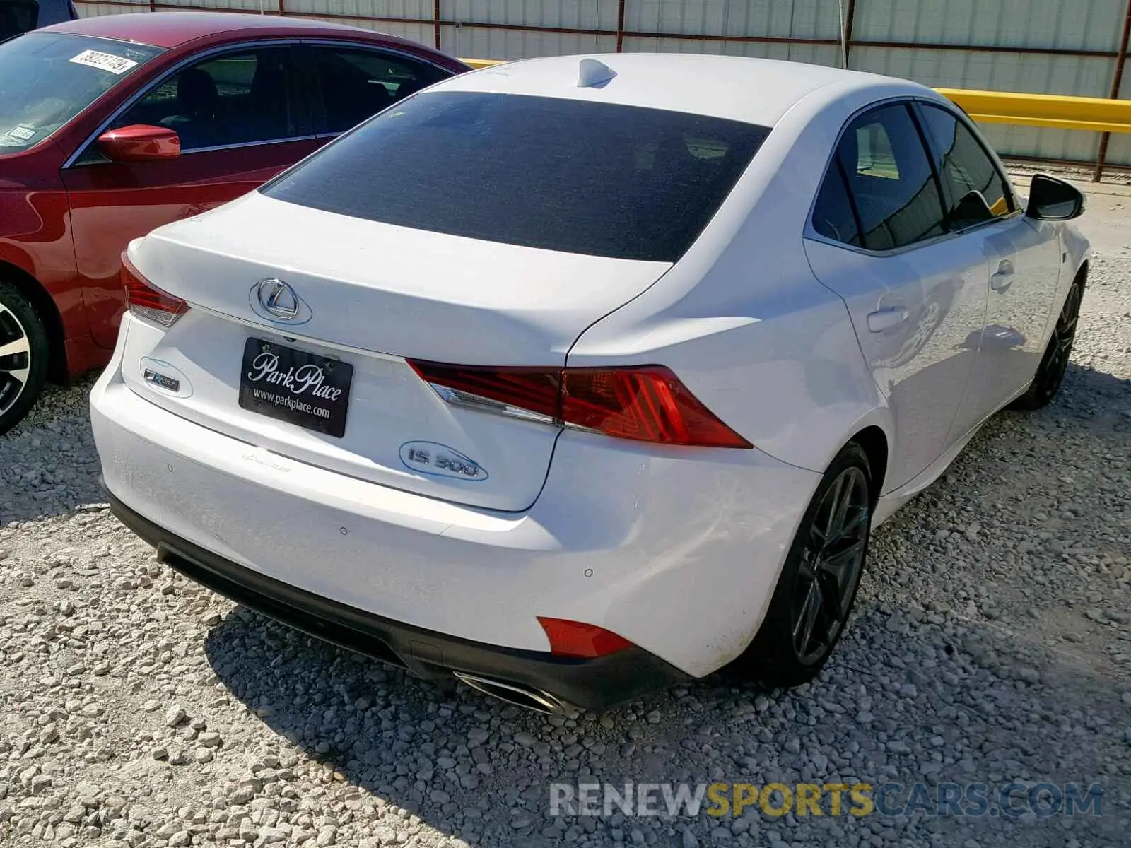 4 Photograph of a damaged car JTHBA1D25K5092346 LEXUS IS 2019