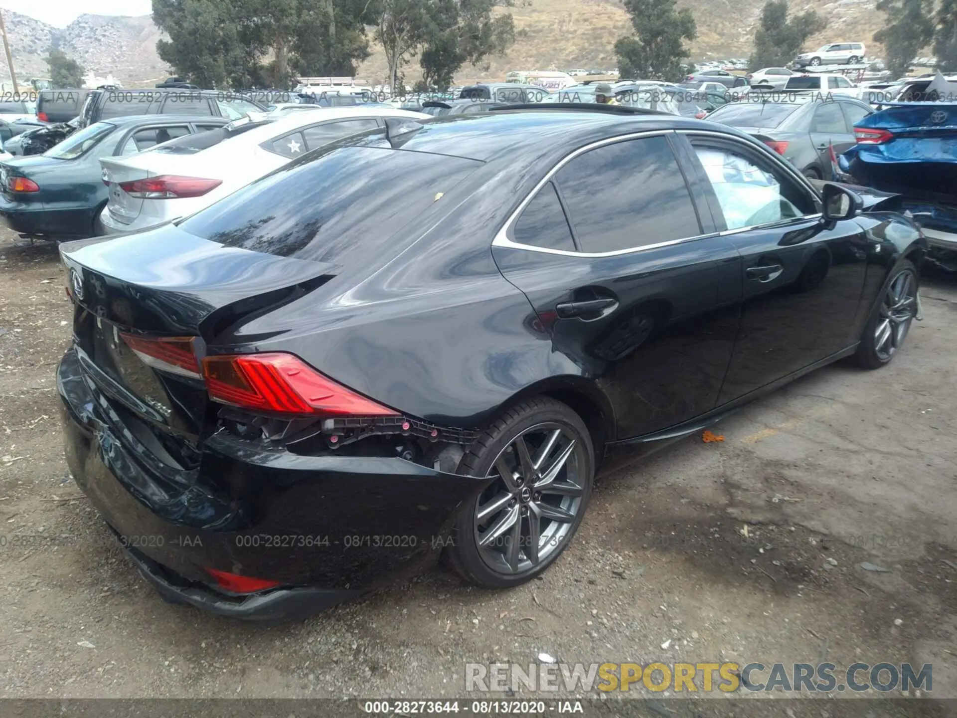 4 Photograph of a damaged car JTHBA1D25K5092685 LEXUS IS 2019