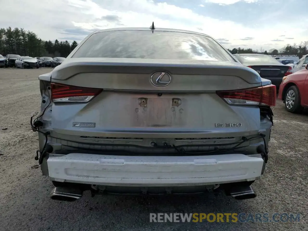 6 Фотография поврежденного автомобиля JTHBA1D25K5095103 LEXUS IS 2019