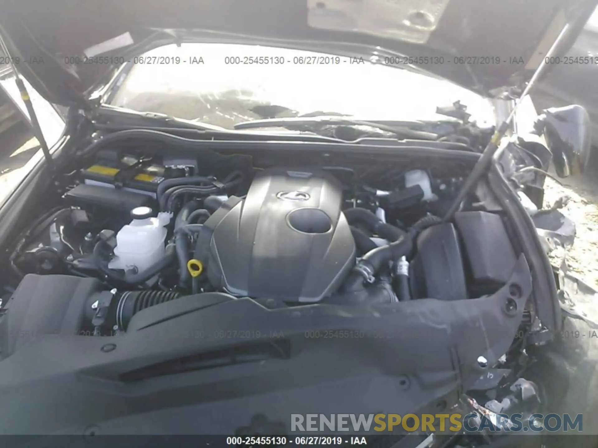 10 Photograph of a damaged car JTHBA1D25K5096560 LEXUS IS 2019