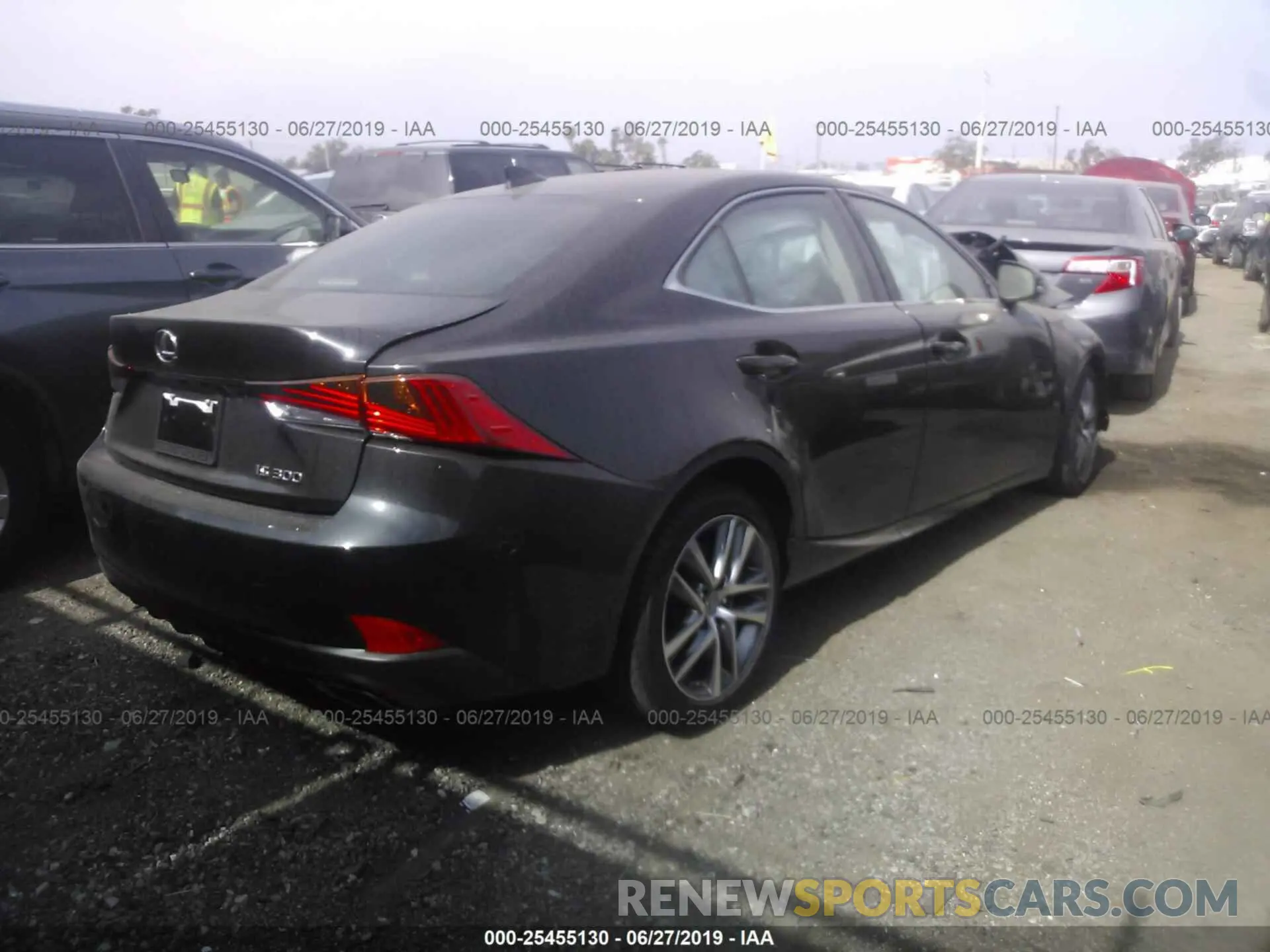 4 Photograph of a damaged car JTHBA1D25K5096560 LEXUS IS 2019