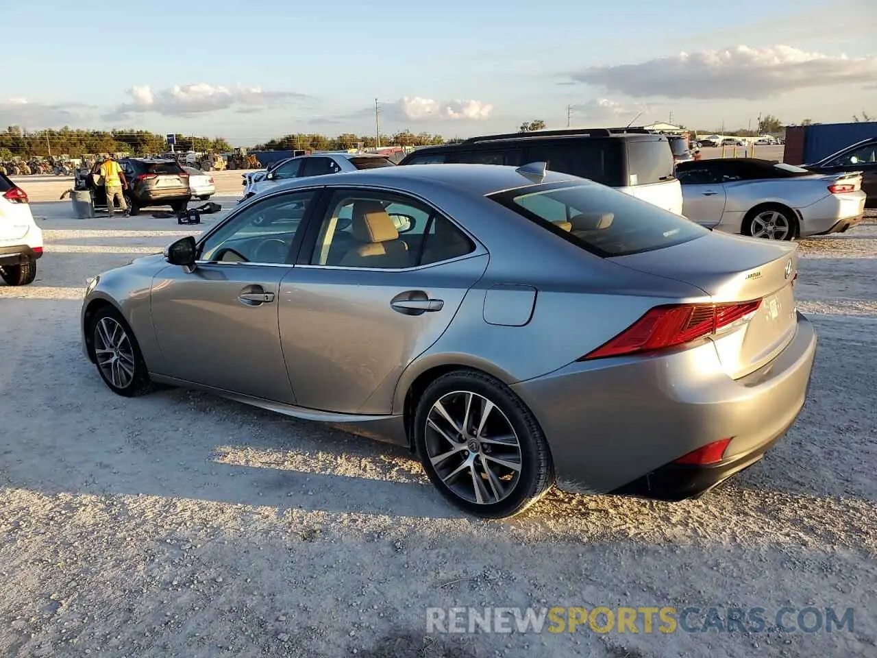 2 Photograph of a damaged car JTHBA1D26K5084997 LEXUS IS 2019