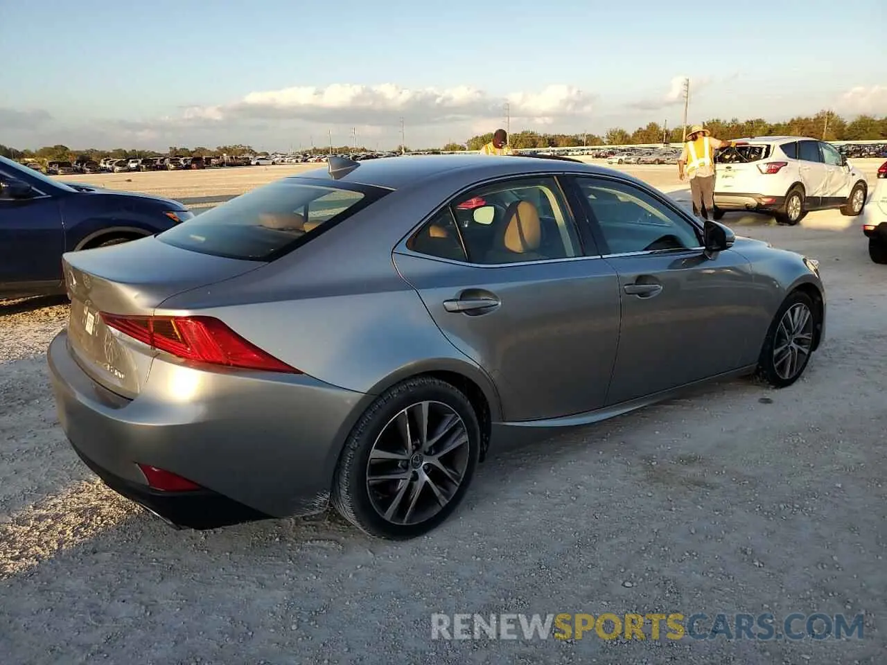 3 Photograph of a damaged car JTHBA1D26K5084997 LEXUS IS 2019
