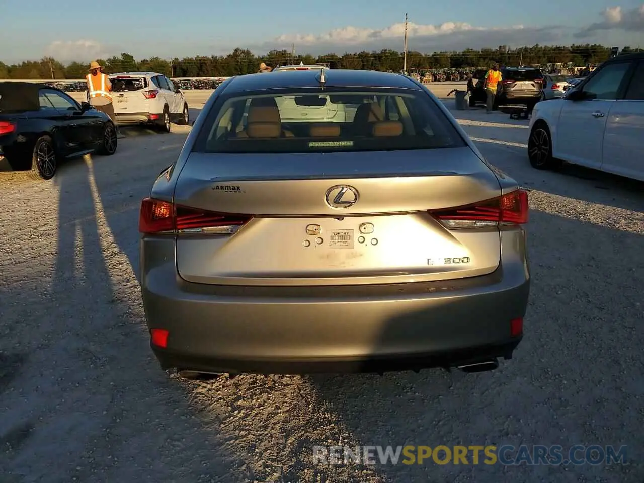 6 Photograph of a damaged car JTHBA1D26K5084997 LEXUS IS 2019