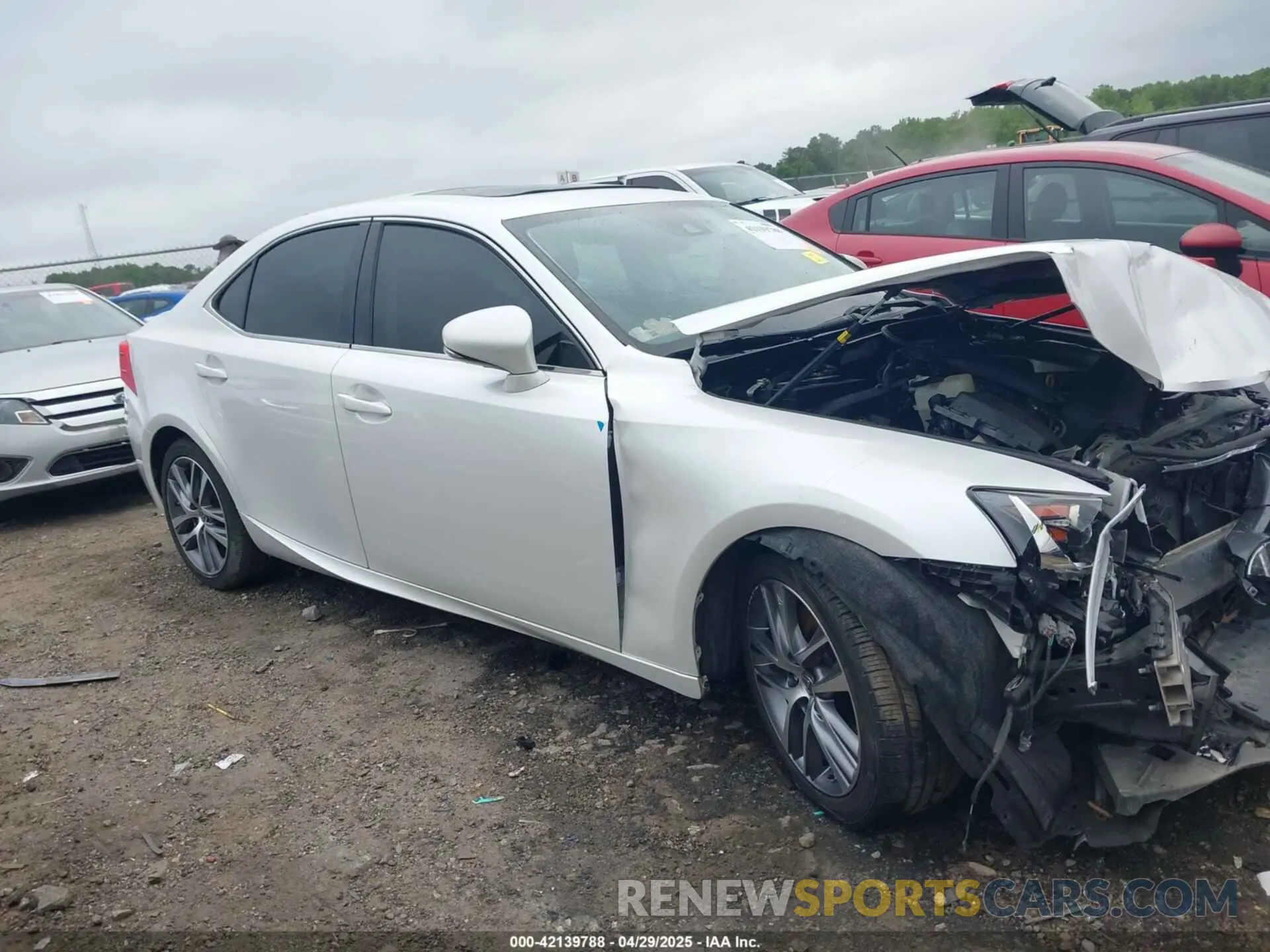 13 Photograph of a damaged car JTHBA1D26K5087074 LEXUS IS 2019