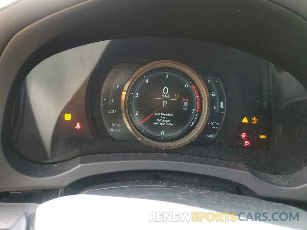 9 Photograph of a damaged car JTHBA1D26K5092761 LEXUS IS 2019