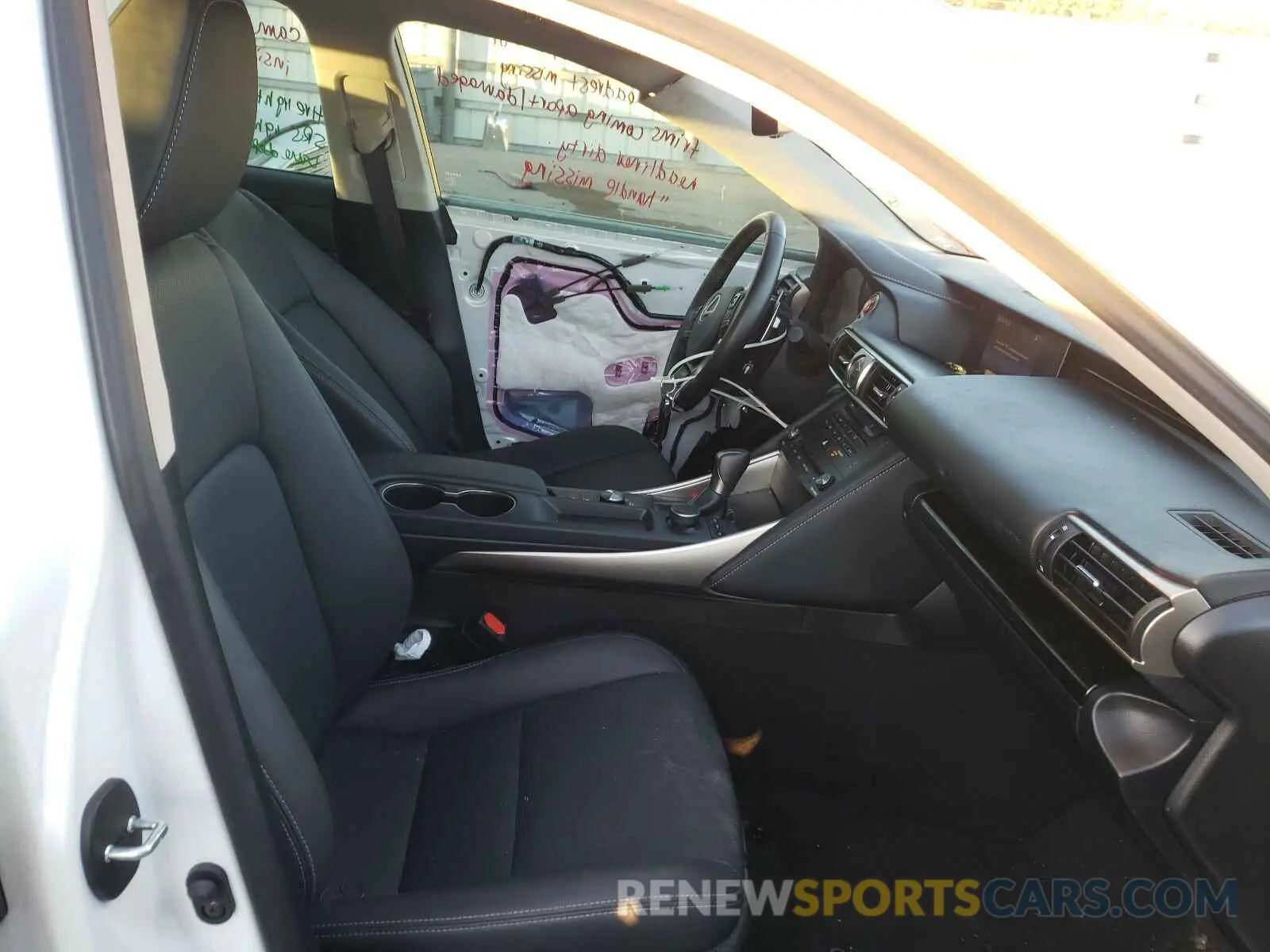 5 Photograph of a damaged car JTHBA1D26K5093201 LEXUS IS 2019