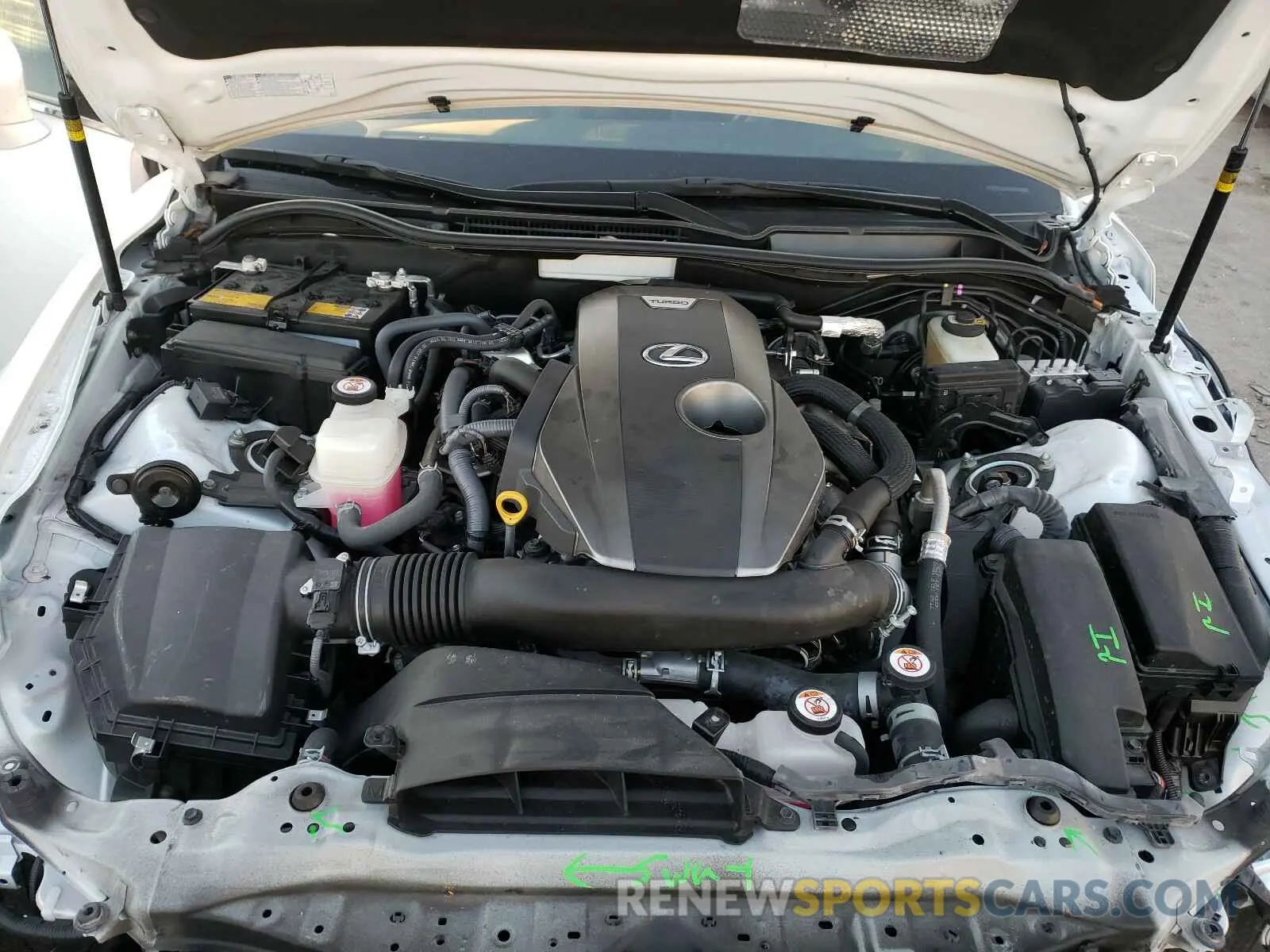 7 Photograph of a damaged car JTHBA1D26K5093201 LEXUS IS 2019