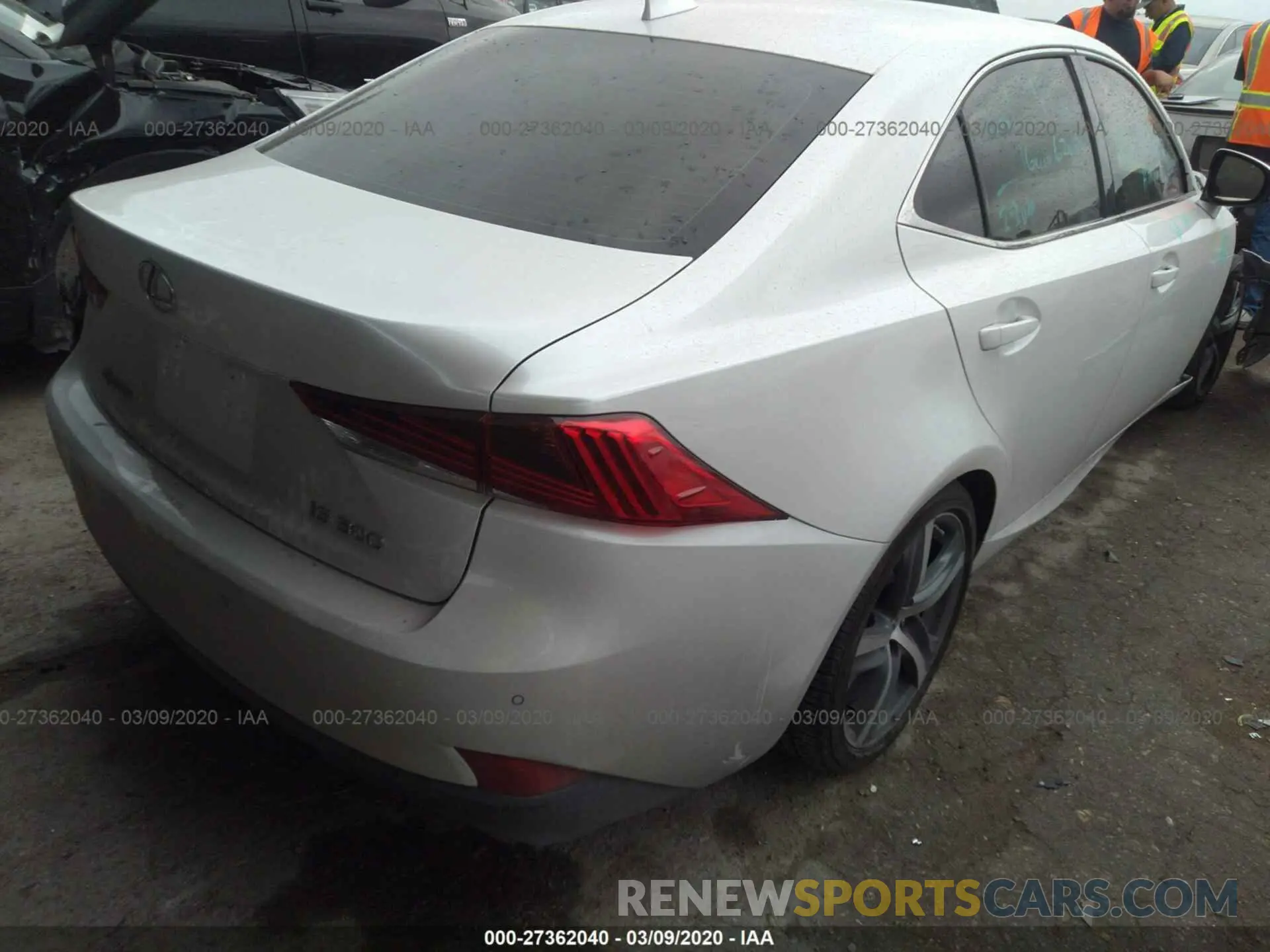4 Photograph of a damaged car JTHBA1D27K5085382 LEXUS IS 2019