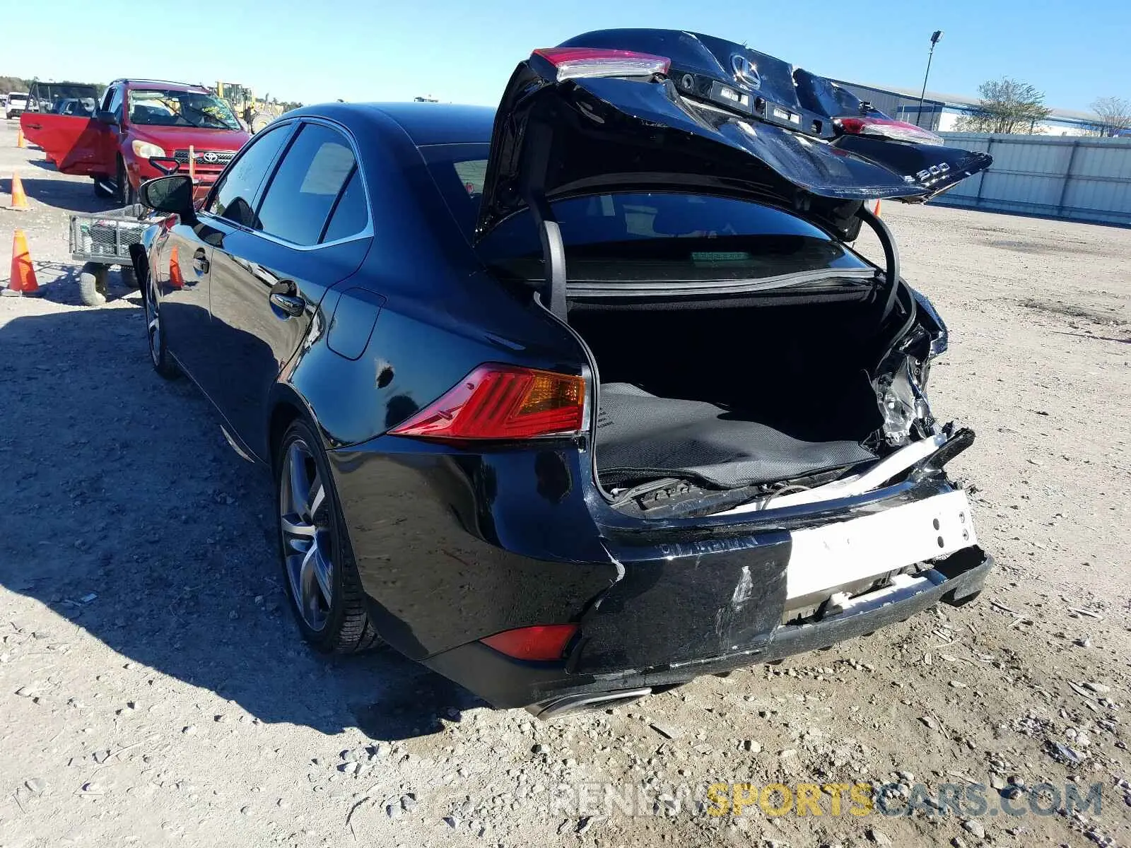 3 Photograph of a damaged car JTHBA1D27K5087164 LEXUS IS 2019