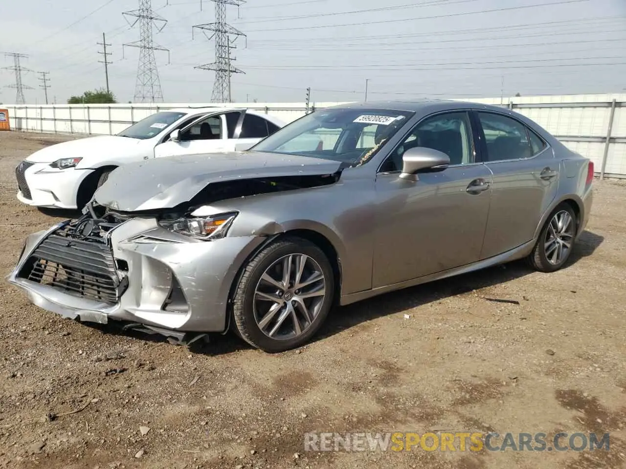 1 Фотография поврежденного автомобиля JTHBA1D27K5087469 LEXUS IS 2019