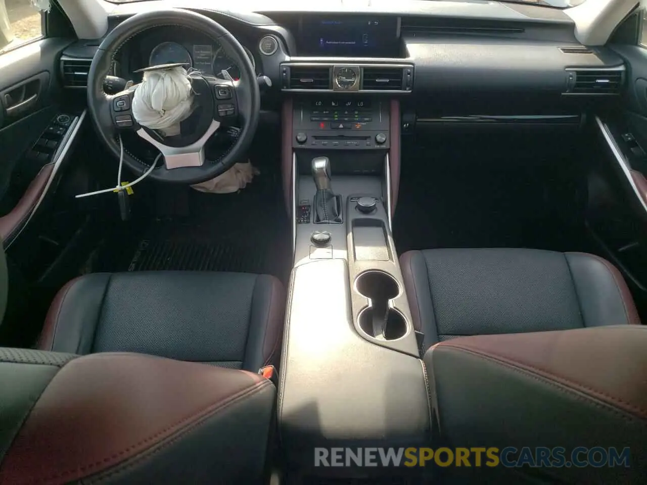 8 Фотография поврежденного автомобиля JTHBA1D27K5087469 LEXUS IS 2019