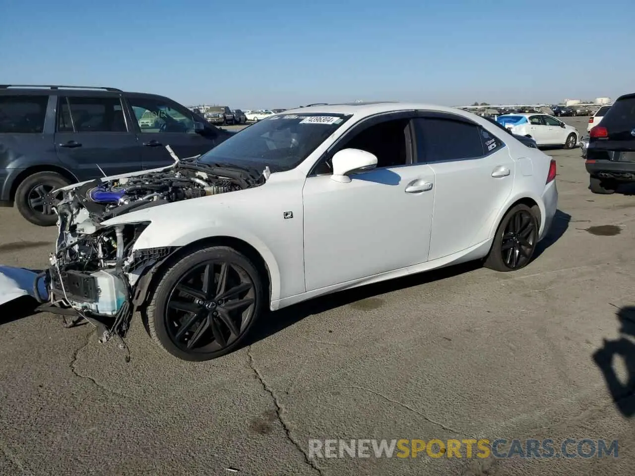 1 Фотография поврежденного автомобиля JTHBA1D27K5094177 LEXUS IS 2019
