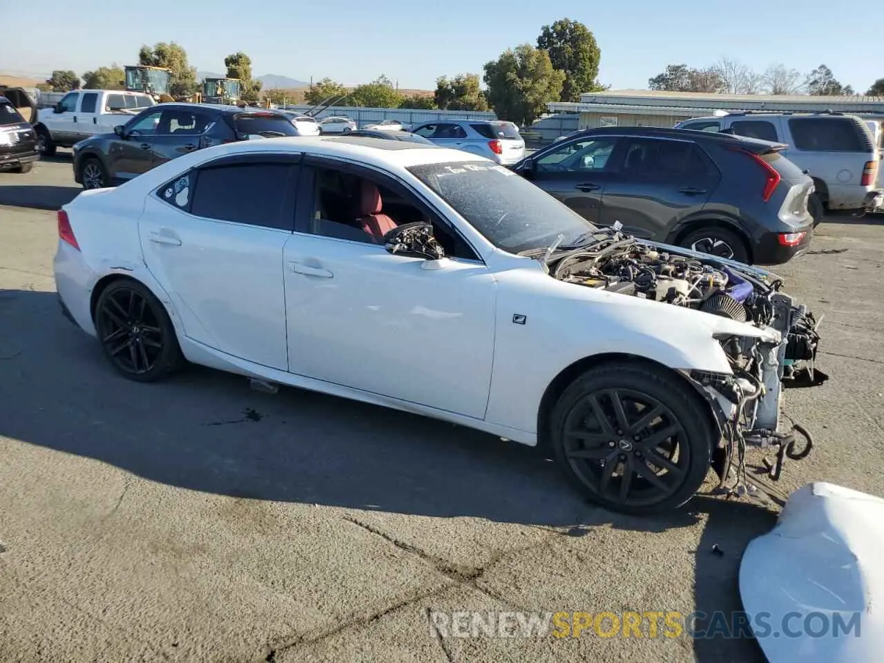 4 Фотография поврежденного автомобиля JTHBA1D27K5094177 LEXUS IS 2019