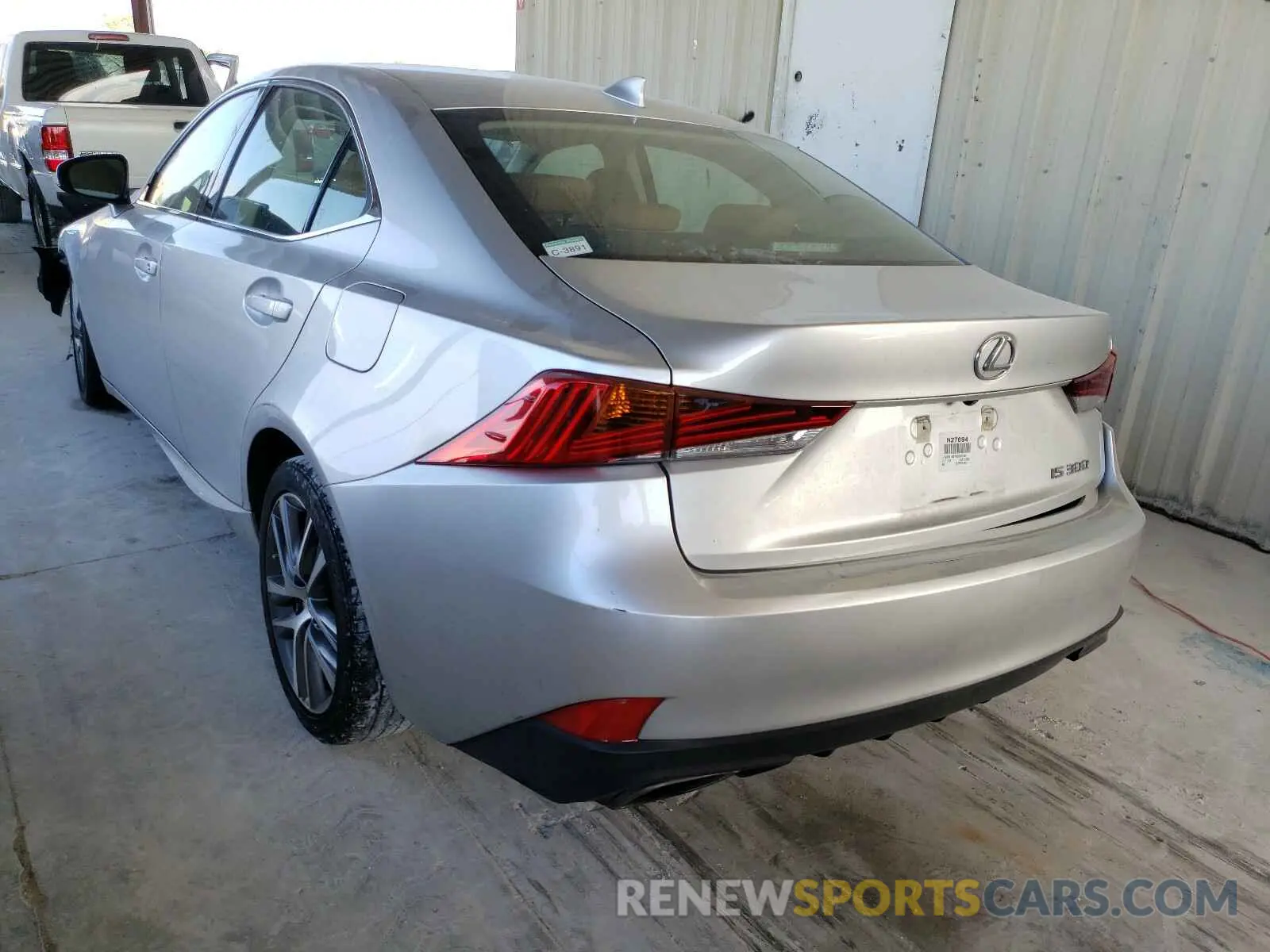 3 Photograph of a damaged car JTHBA1D27K5095748 LEXUS IS 2019