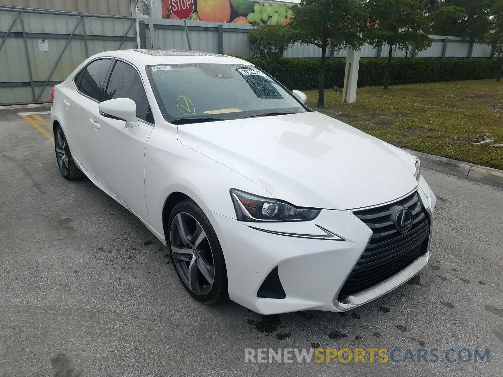 1 Photograph of a damaged car JTHBA1D27K5098276 LEXUS IS 2019