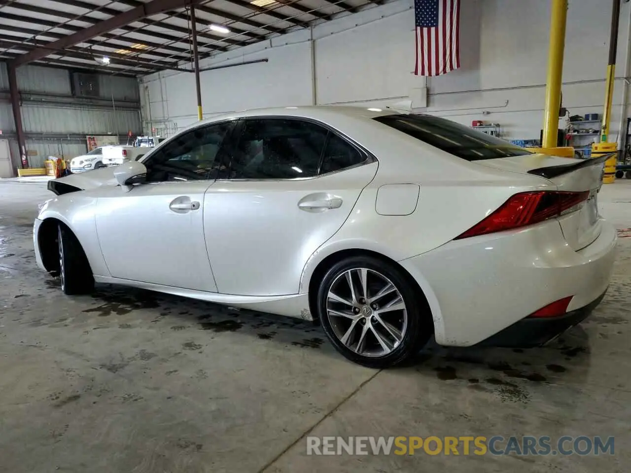 2 Photograph of a damaged car JTHBA1D27K5098617 LEXUS IS 2019