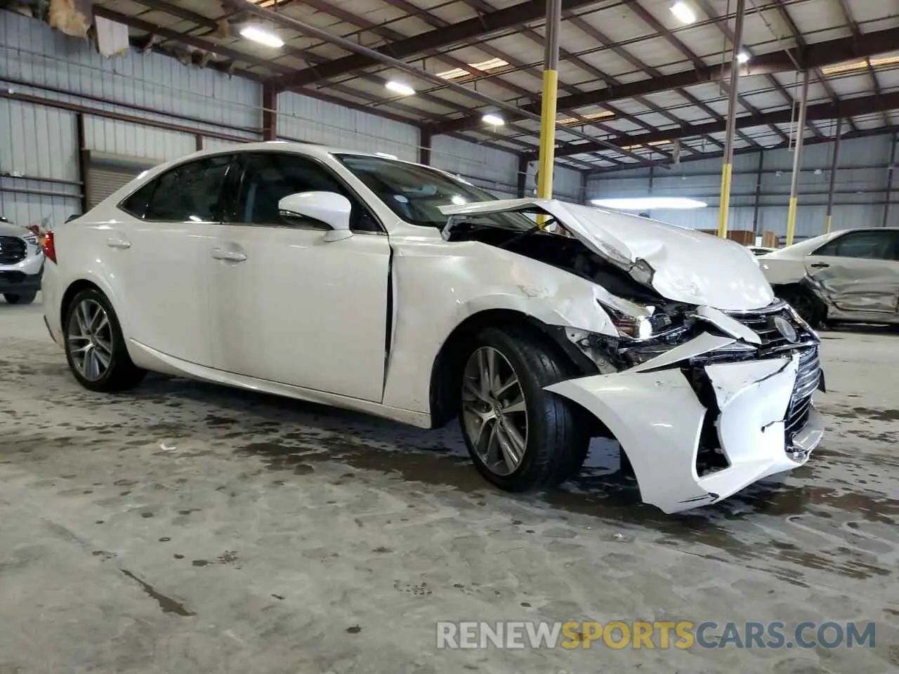 4 Photograph of a damaged car JTHBA1D27K5098617 LEXUS IS 2019