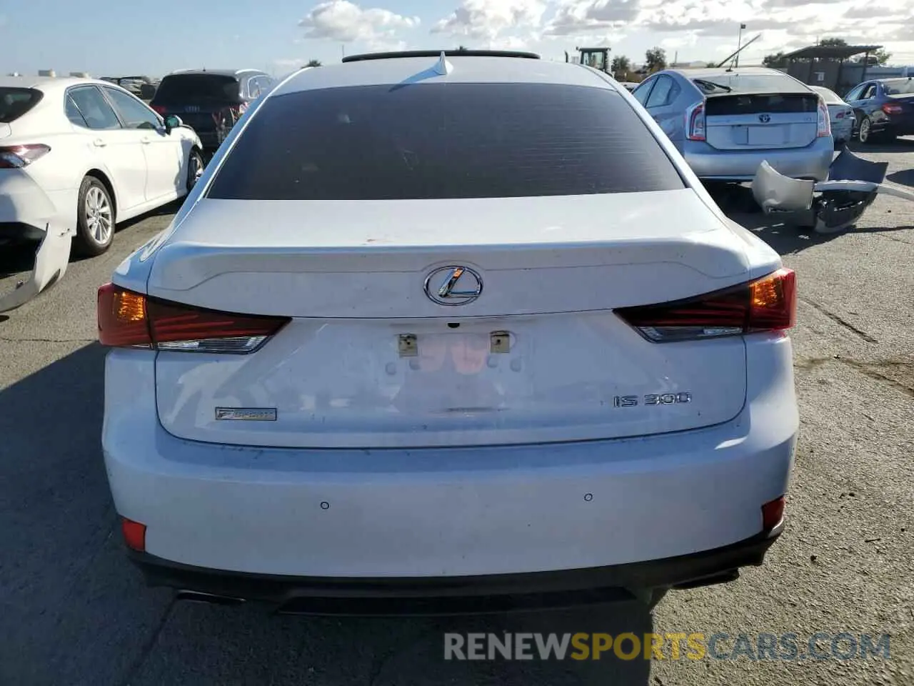 6 Photograph of a damaged car JTHBA1D27K5098830 LEXUS IS 2019
