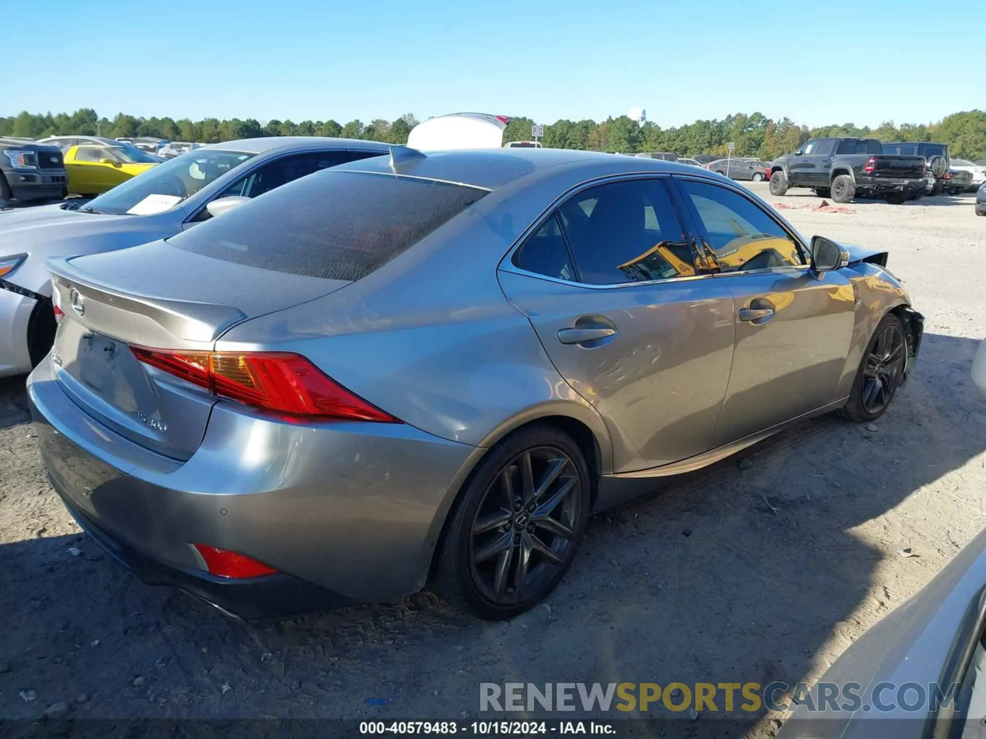 4 Photograph of a damaged car JTHBA1D28K5090901 LEXUS IS 2019