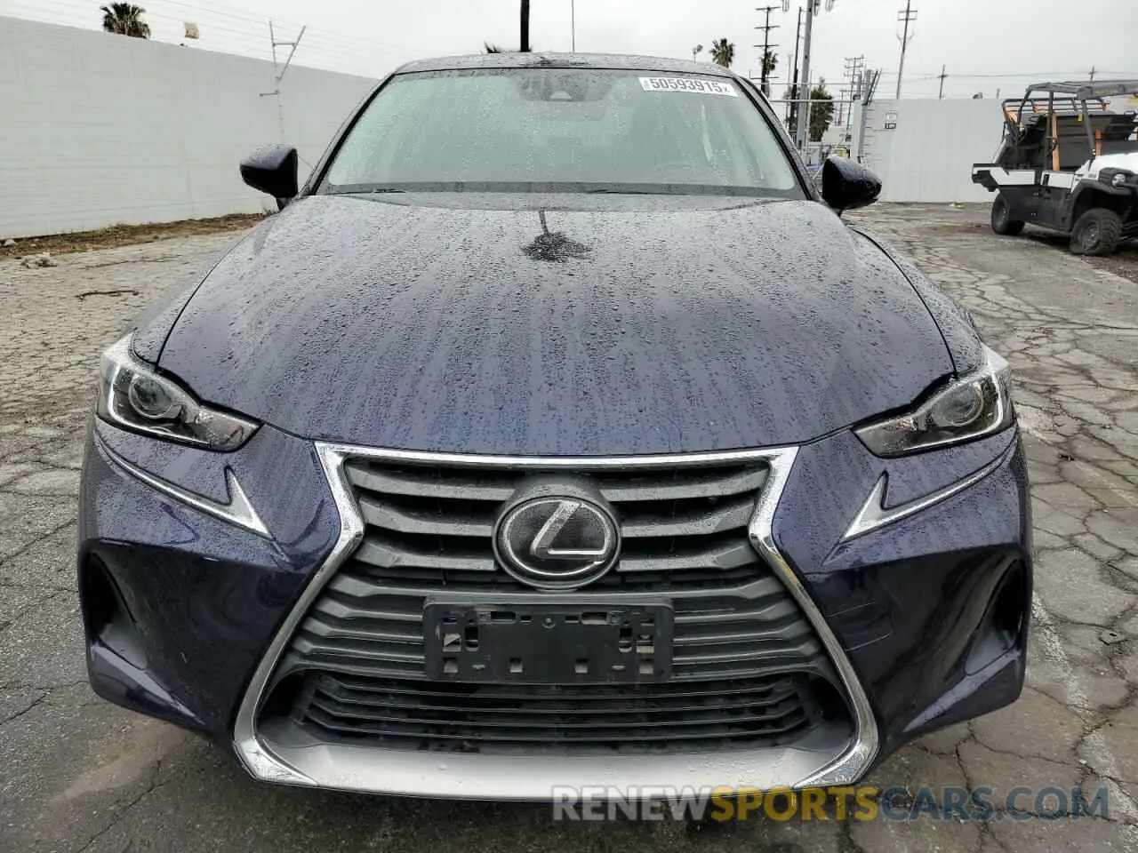 5 Фотография поврежденного автомобиля JTHBA1D28K5100097 LEXUS IS 2019