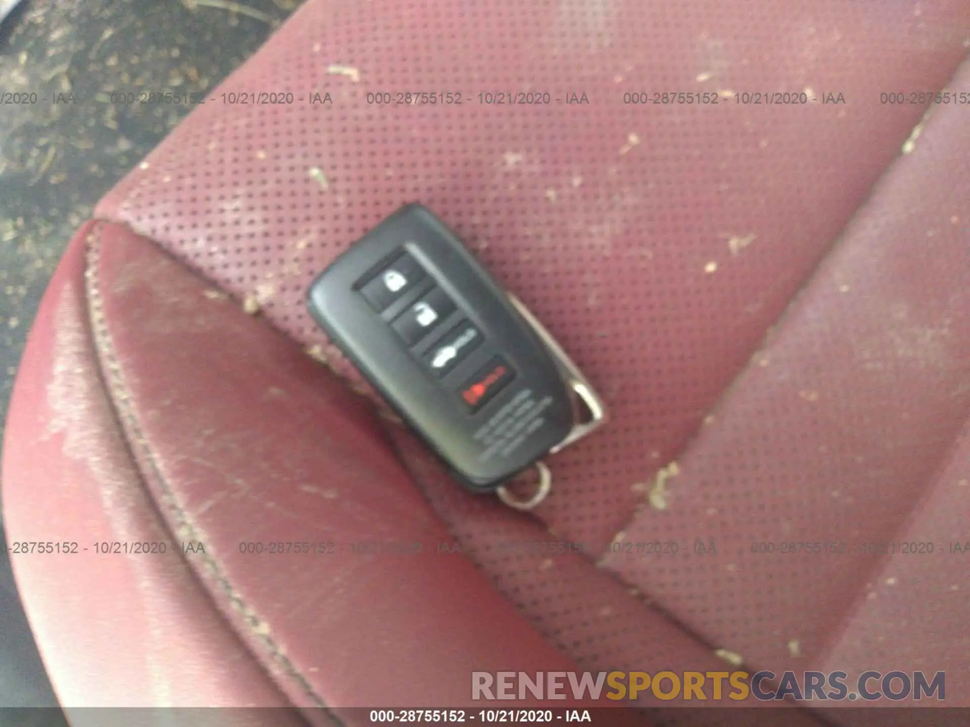 11 Photograph of a damaged car JTHBA1D28K5100827 LEXUS IS 2019
