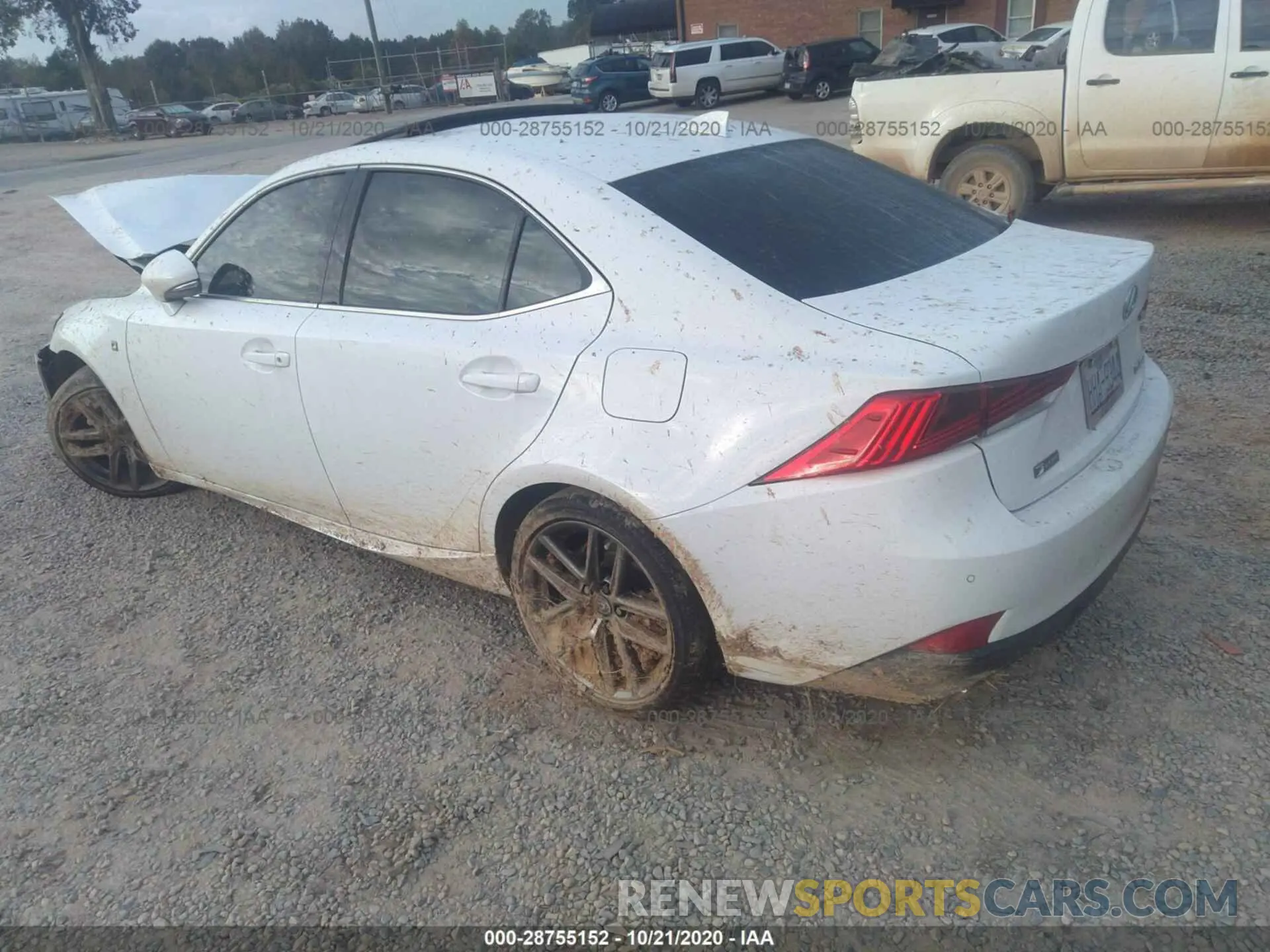 3 Photograph of a damaged car JTHBA1D28K5100827 LEXUS IS 2019