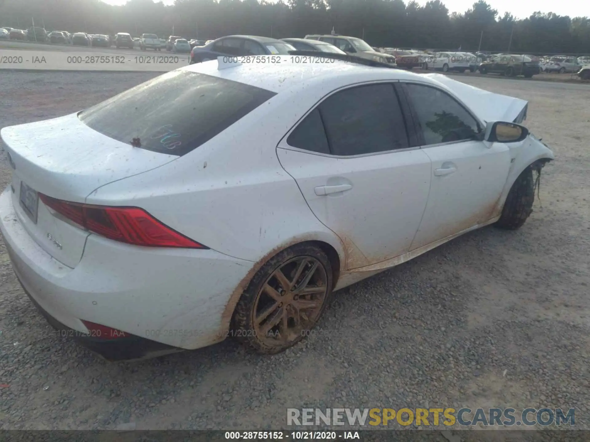 4 Photograph of a damaged car JTHBA1D28K5100827 LEXUS IS 2019