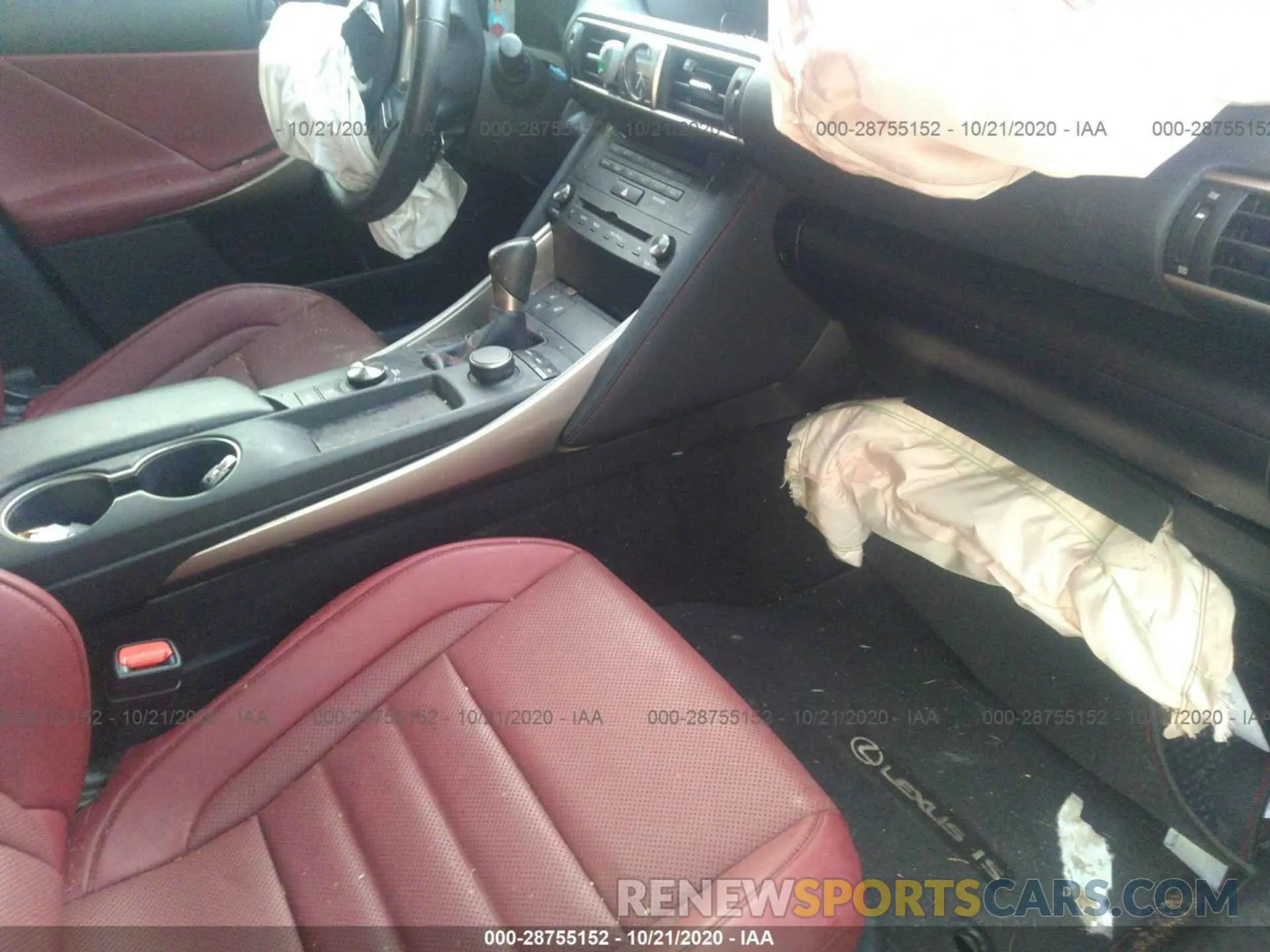 5 Photograph of a damaged car JTHBA1D28K5100827 LEXUS IS 2019