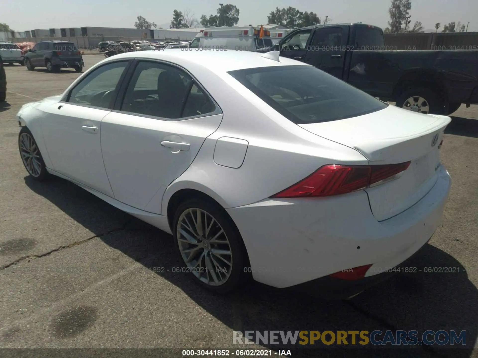 3 Photograph of a damaged car JTHBA1D29K5085867 LEXUS IS 2019