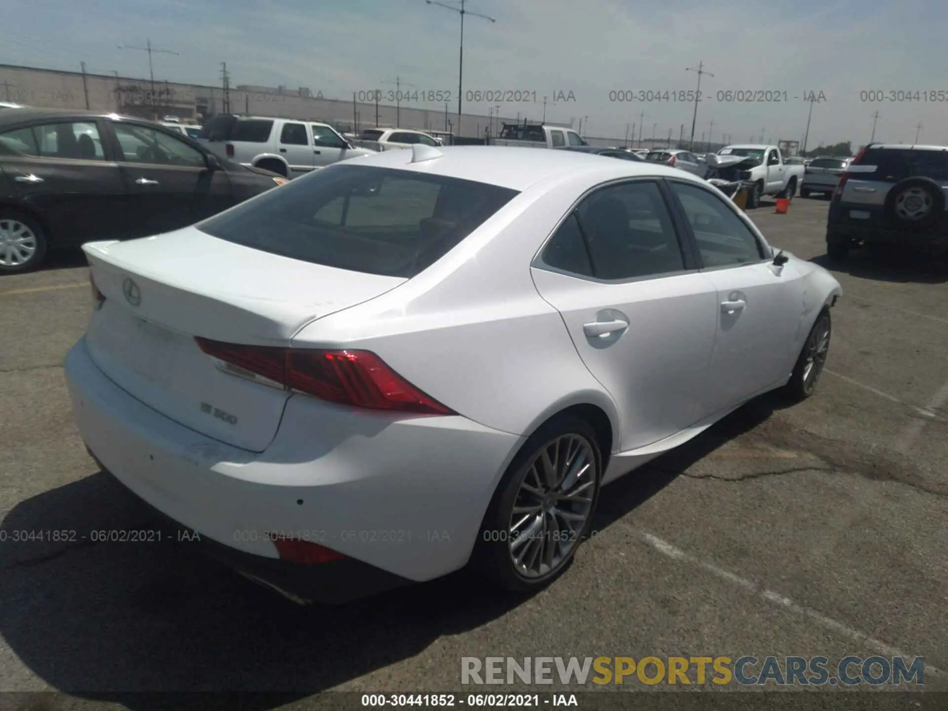 4 Photograph of a damaged car JTHBA1D29K5085867 LEXUS IS 2019
