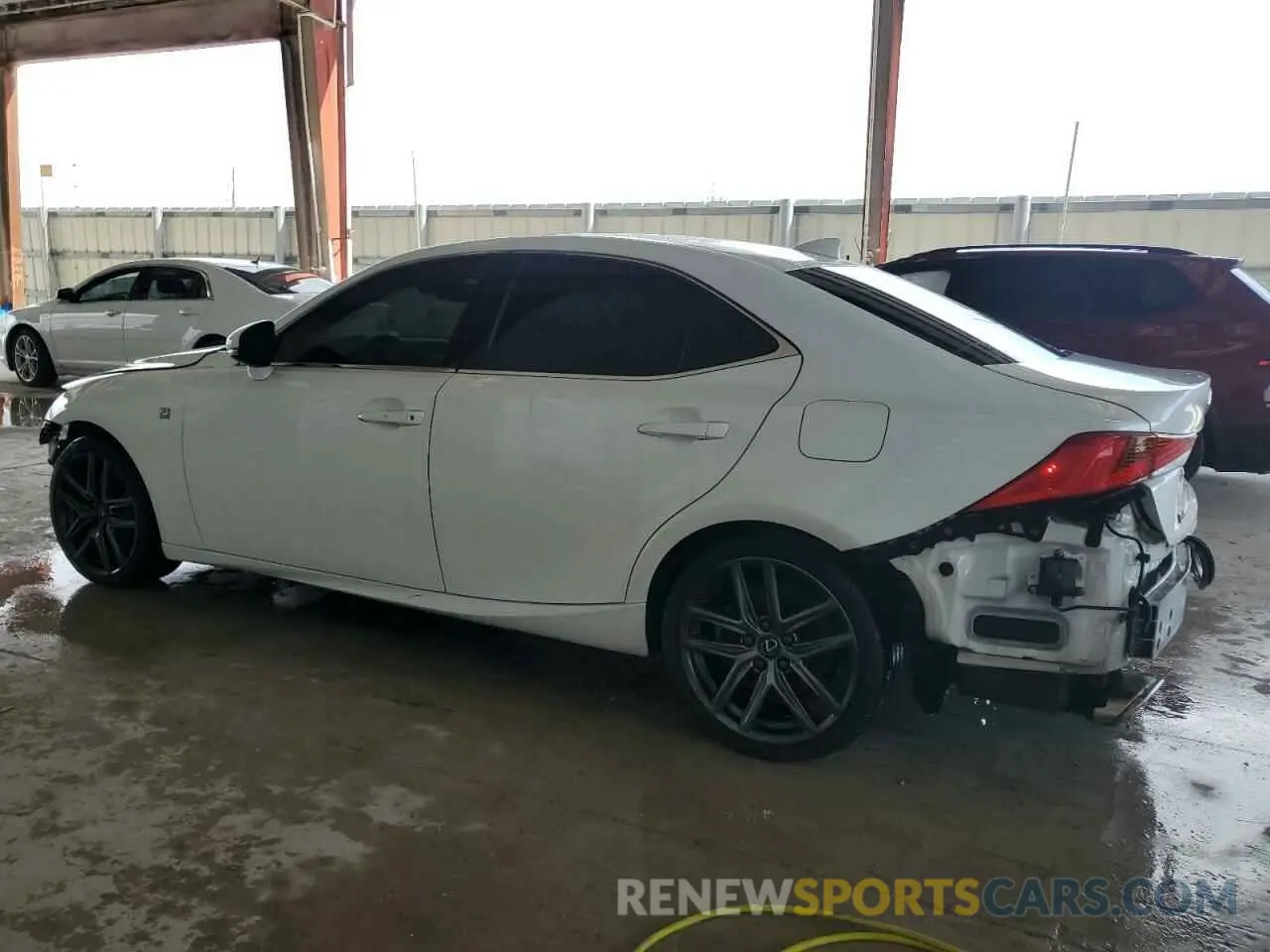 2 Фотография поврежденного автомобиля JTHBA1D29K5095363 LEXUS IS 2019
