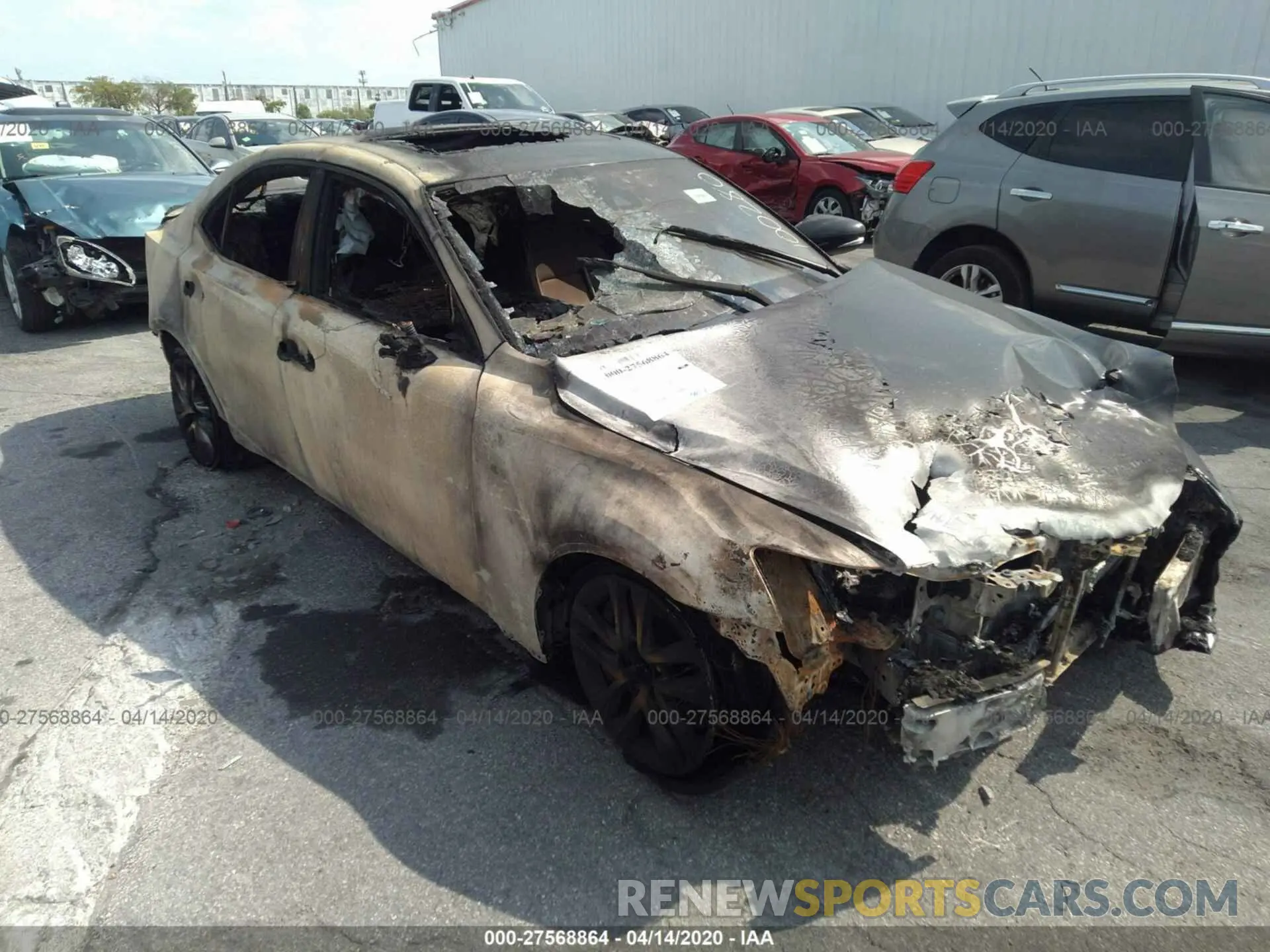 6 Photograph of a damaged car JTHBA1D2XK5100280 LEXUS IS 2019