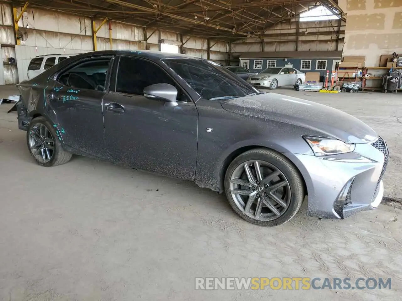 4 Photograph of a damaged car JTHBZ1D27K5034120 LEXUS IS 2019