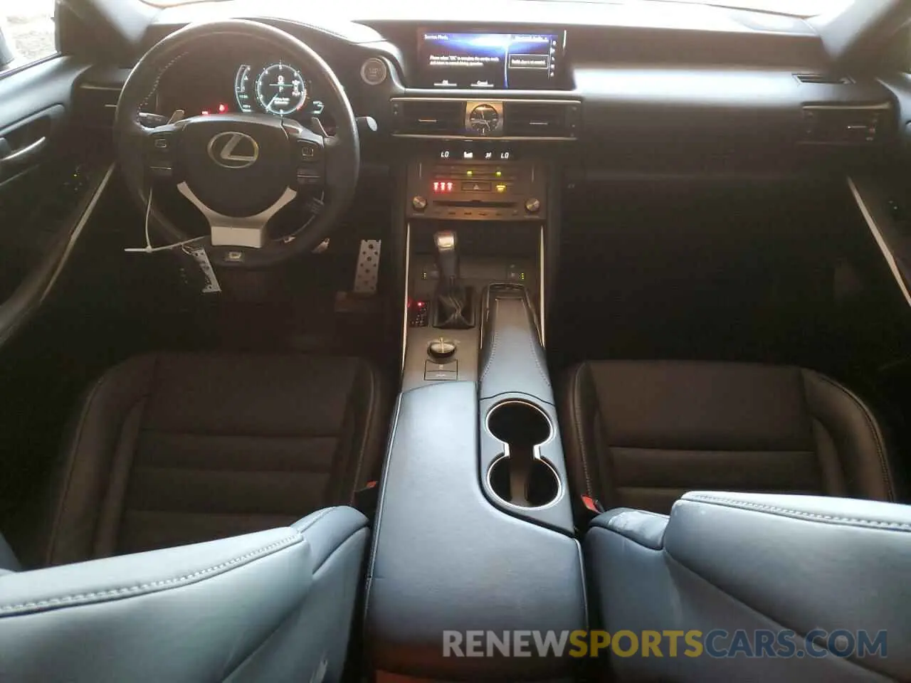 8 Photograph of a damaged car JTHBZ1D27K5034120 LEXUS IS 2019