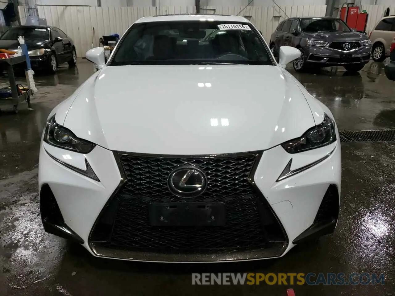 5 Photograph of a damaged car JTHC81D26K5036321 LEXUS IS 2019