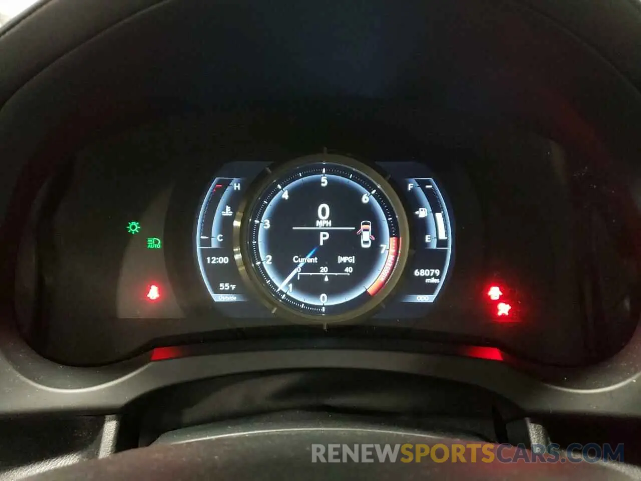 9 Photograph of a damaged car JTHC81D26K5036321 LEXUS IS 2019
