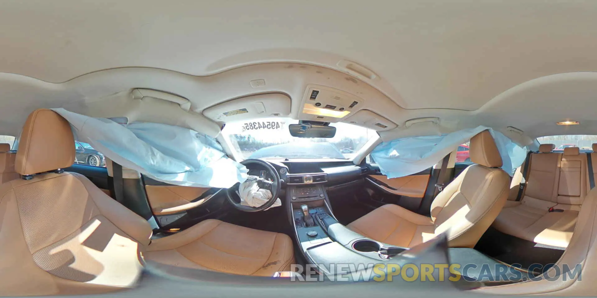12 Photograph of a damaged car JTHC81D28K5039141 LEXUS IS 2019