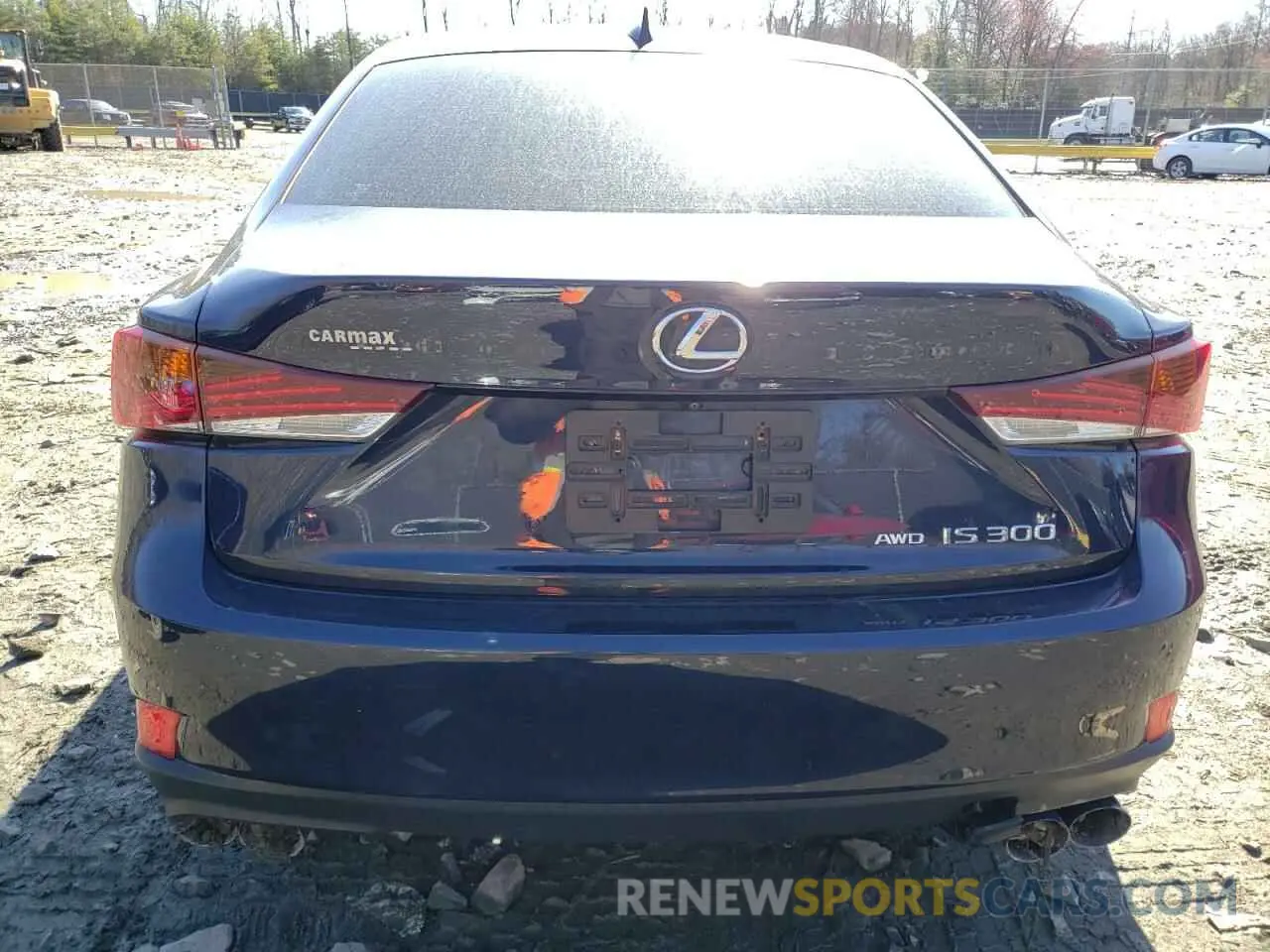 6 Photograph of a damaged car JTHC81D28K5039141 LEXUS IS 2019