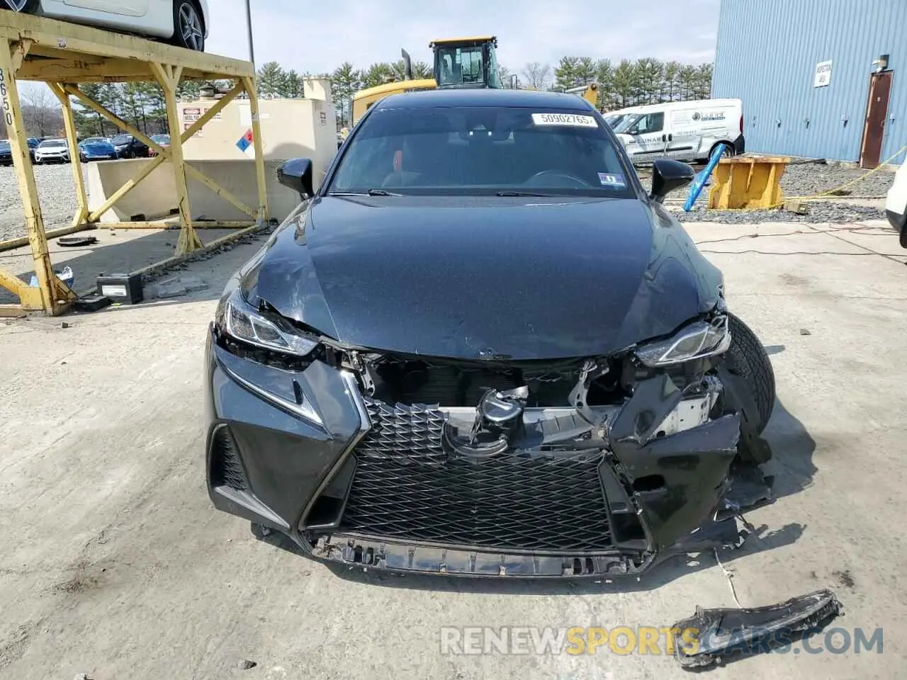 5 Photograph of a damaged car JTHC81D29K5039777 LEXUS IS 2019