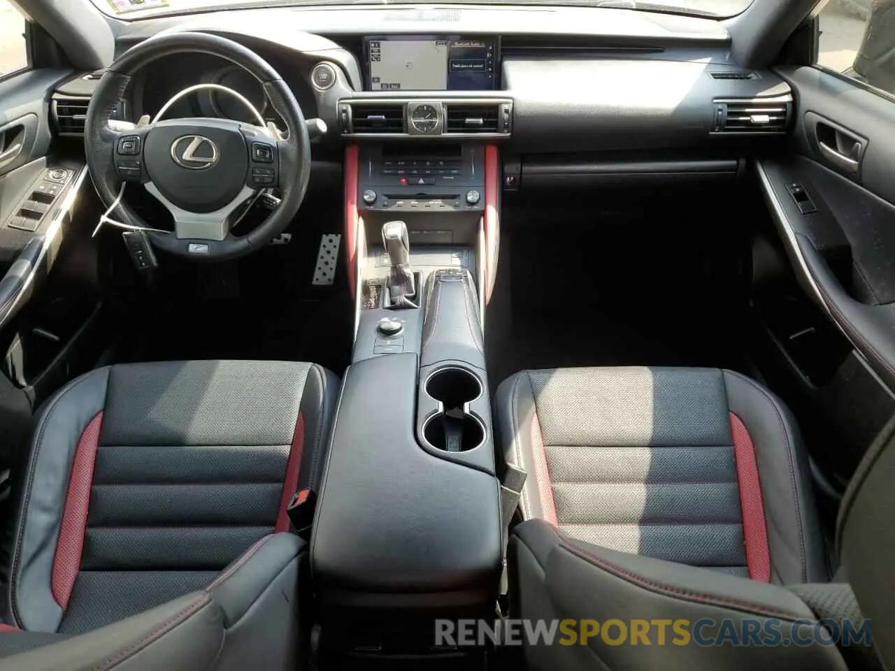 8 Photograph of a damaged car JTHC81D29K5039777 LEXUS IS 2019