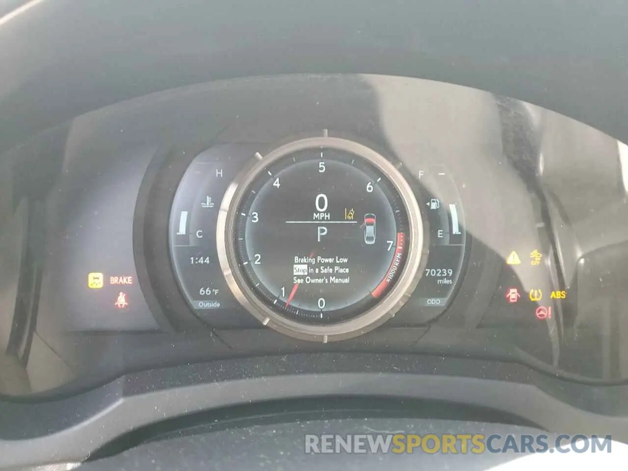 9 Photograph of a damaged car JTHC81D29K5039777 LEXUS IS 2019