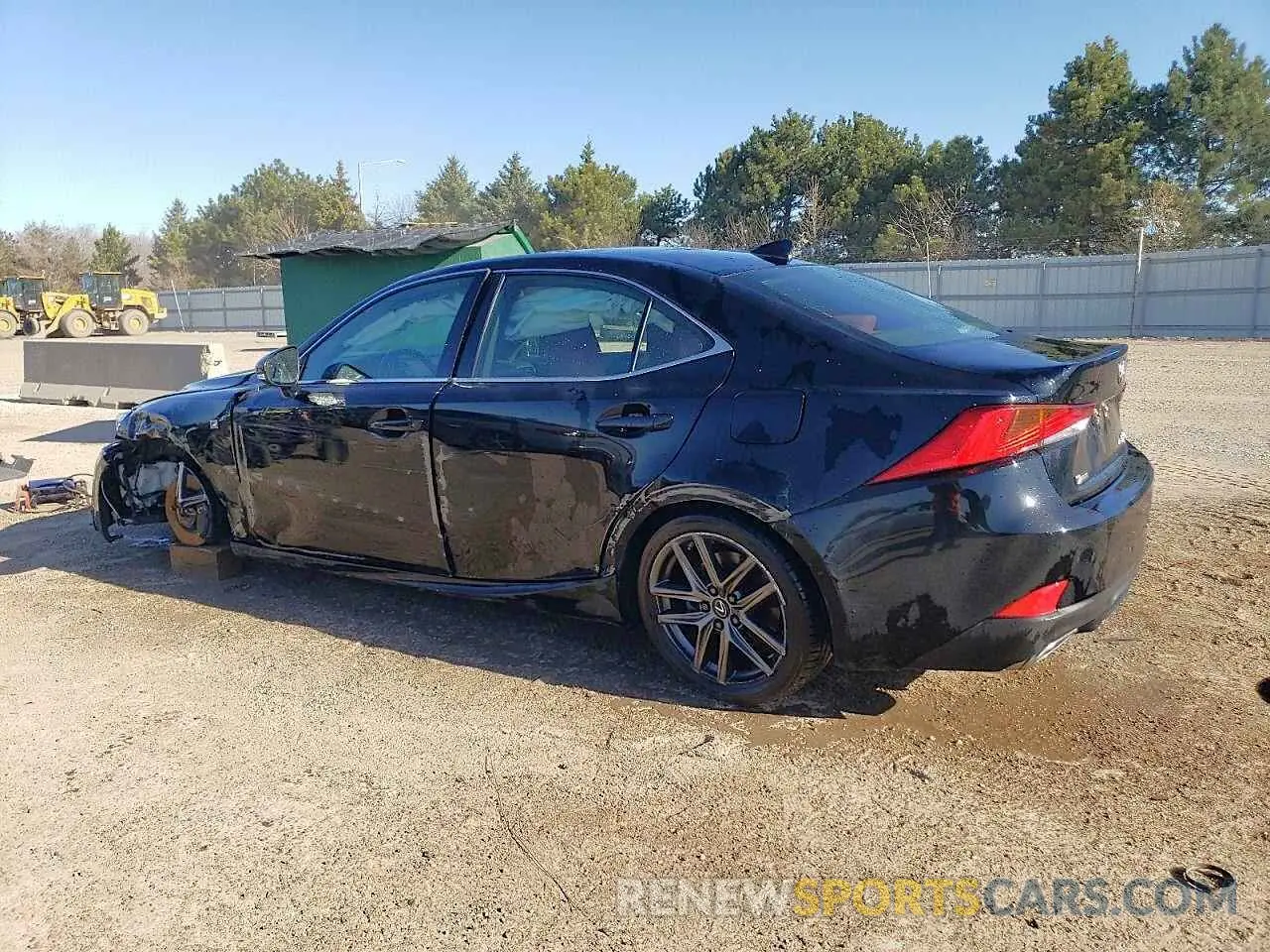 2 Photograph of a damaged car JTHC81D2XK5039979 LEXUS IS 2019